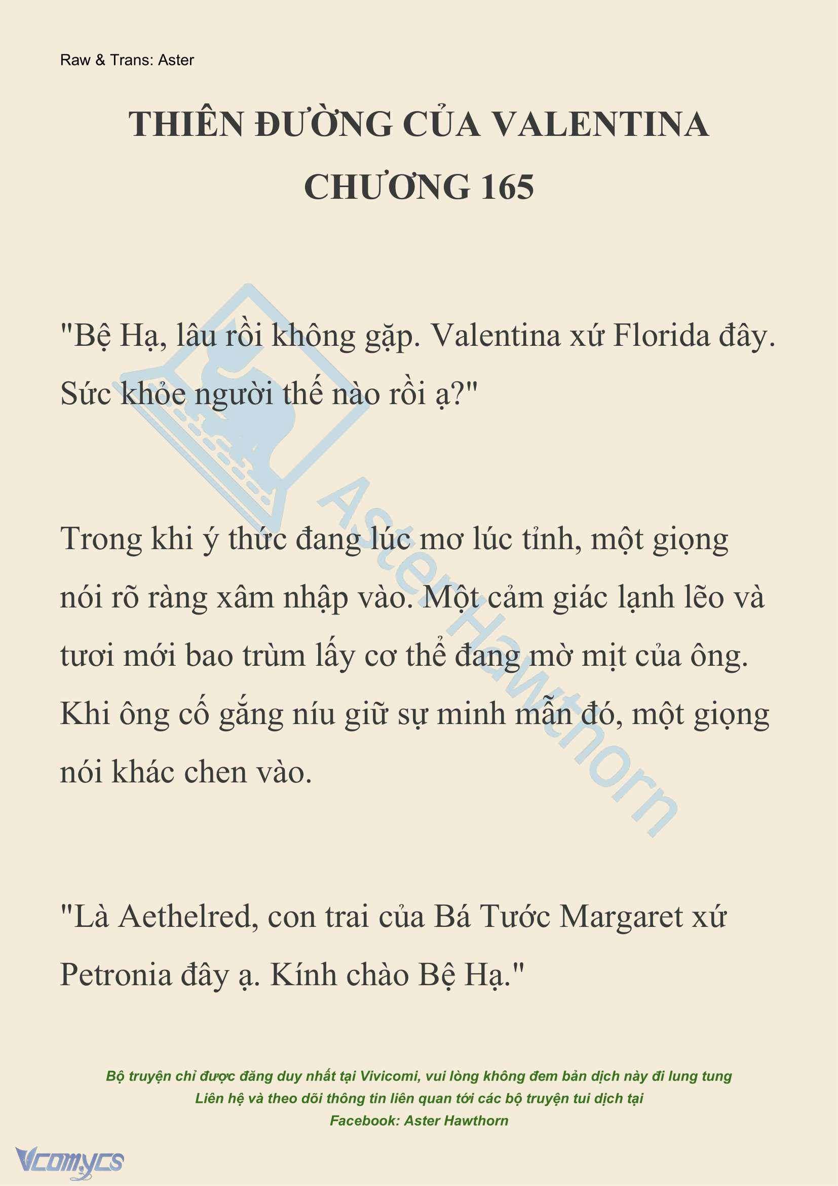 [NOVEL] Thiên Đường Của Valentina Chap 165 - Trang 2