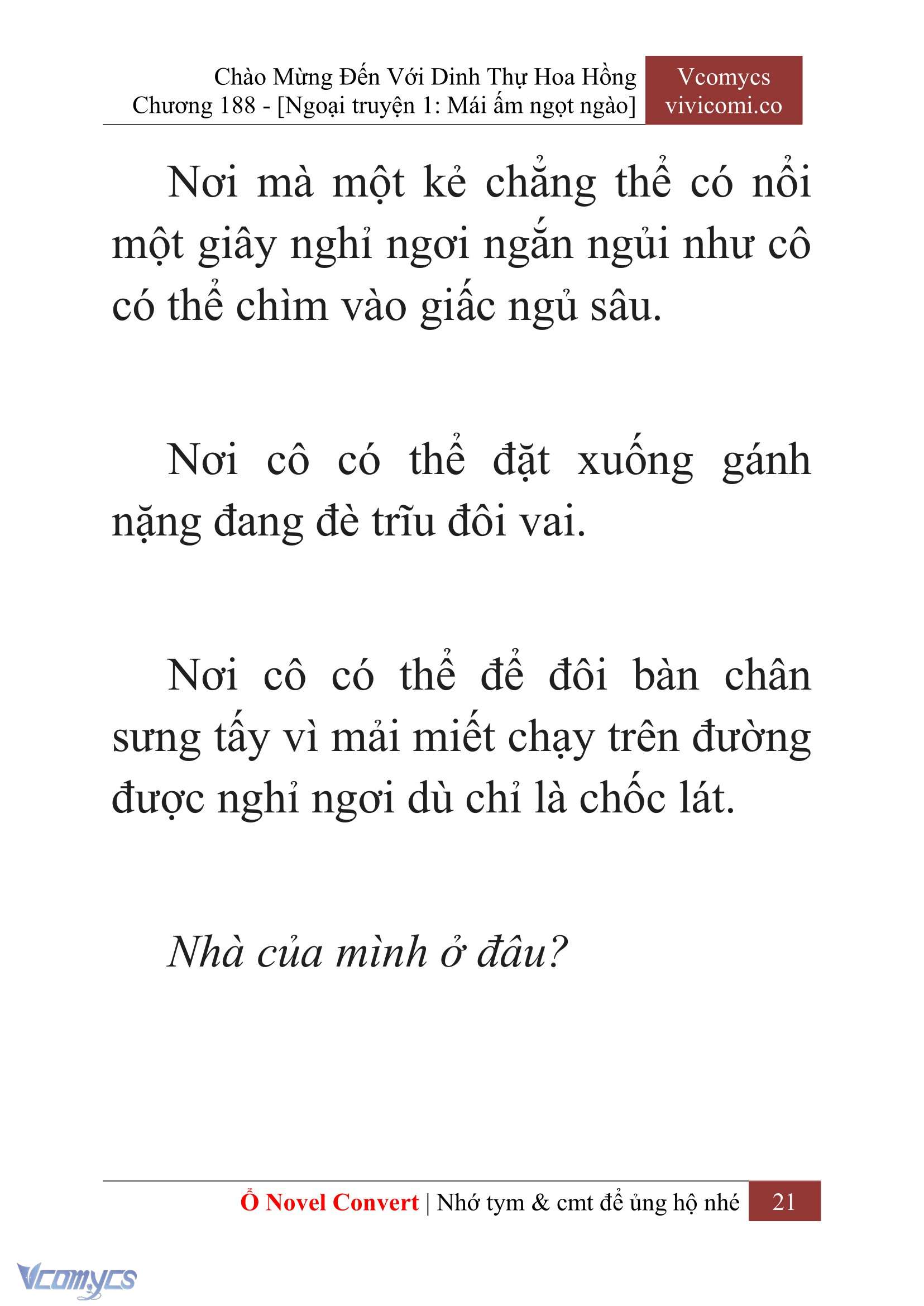 [Novel] Chào Mừng Đến Với Dinh Thự Hoa Hồng Chap 188 - Trang 2