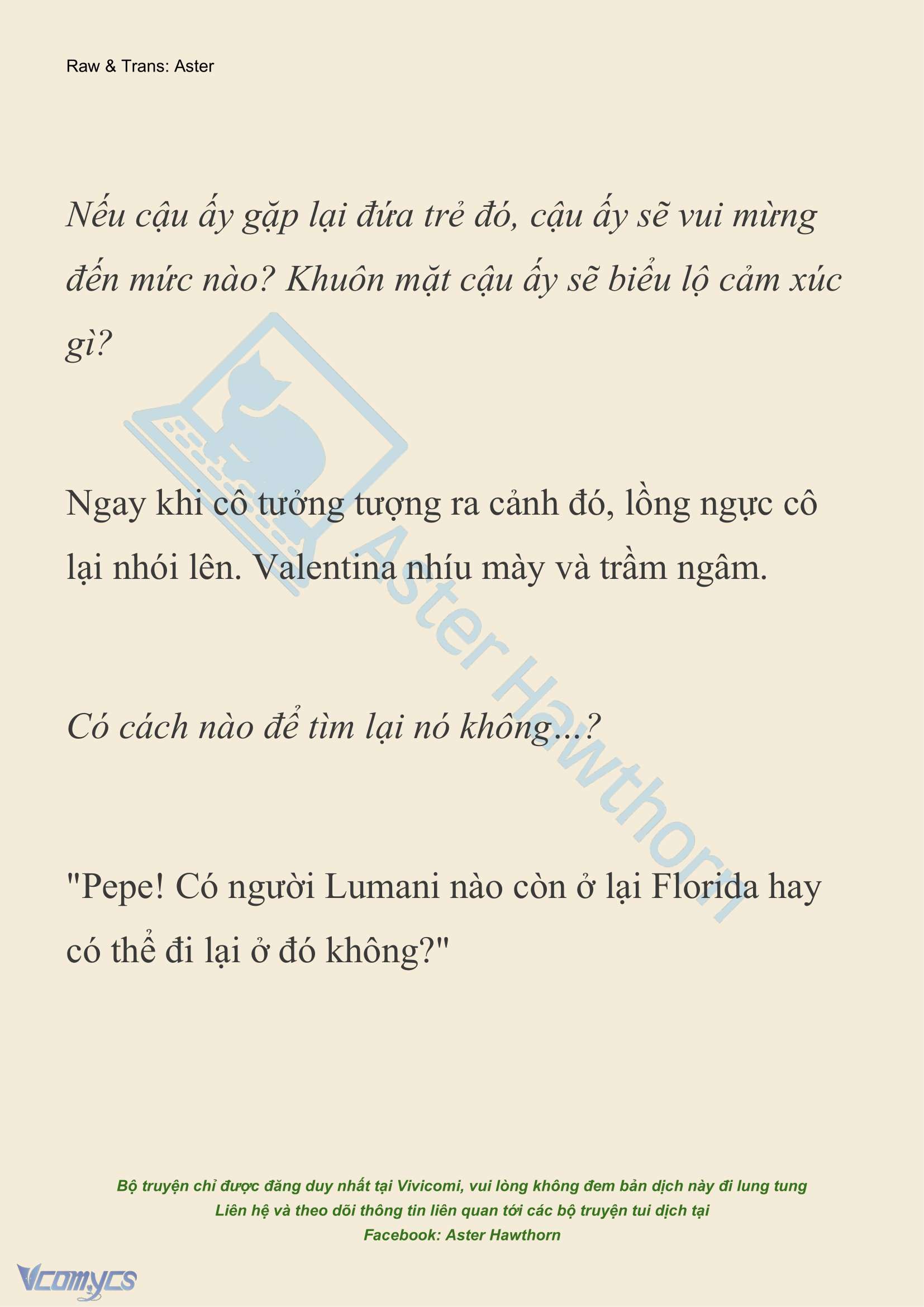 [NOVEL] Thiên Đường Của Valentina Chap 108 - Trang 2