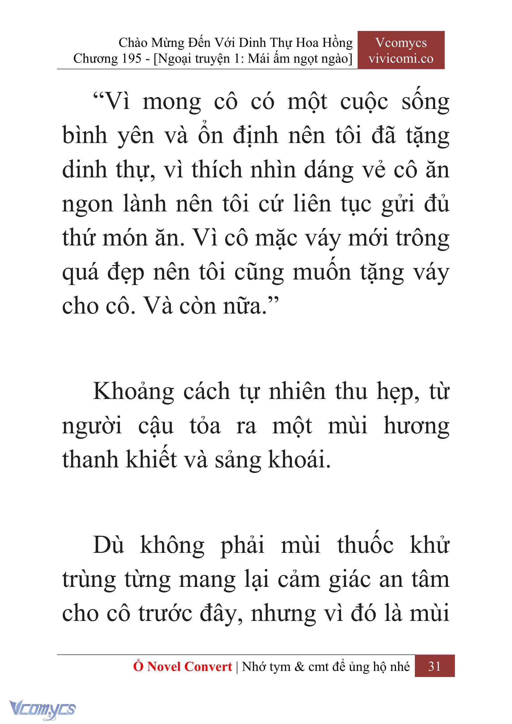 [Novel] Chào Mừng Đến Với Dinh Thự Hoa Hồng Chap 195 - Trang 2