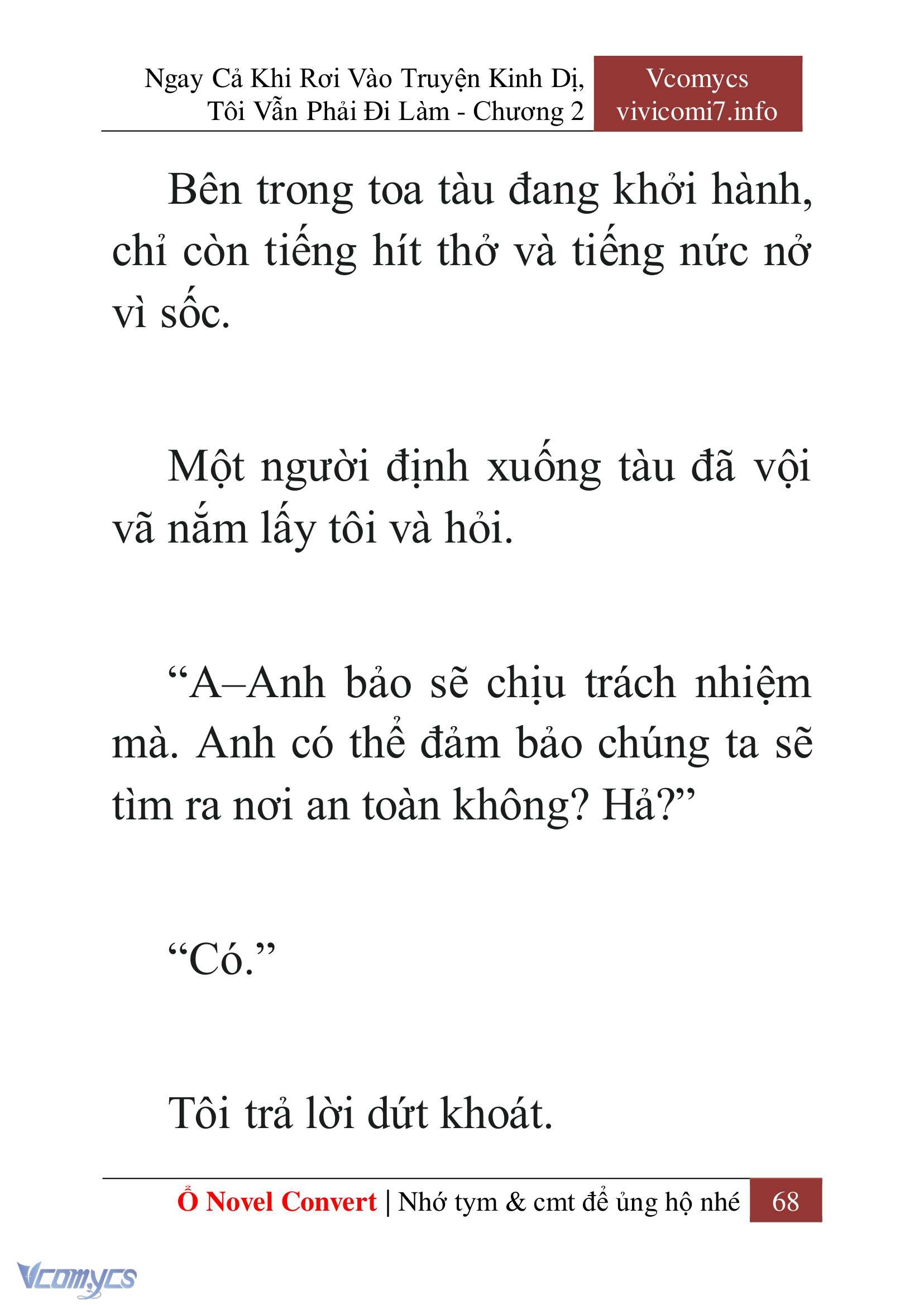 [Novel] Ngay Cả Khi Rơi Vào Truyện Kinh Dị, Tôi Vẫn Phải Đi Làm Chap 2 - Trang 2