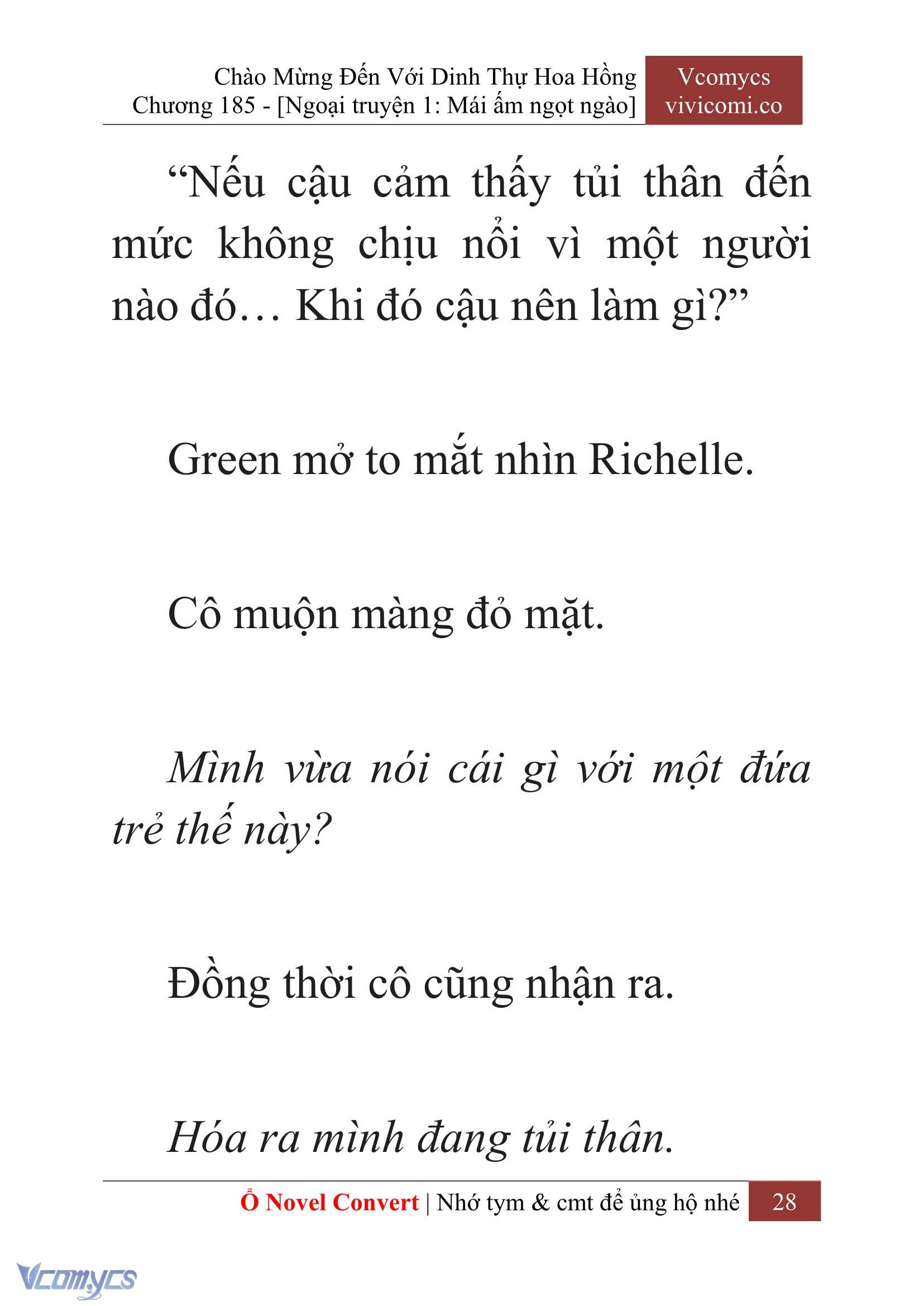[Novel] Chào Mừng Đến Với Dinh Thự Hoa Hồng Chap 185 - Trang 2