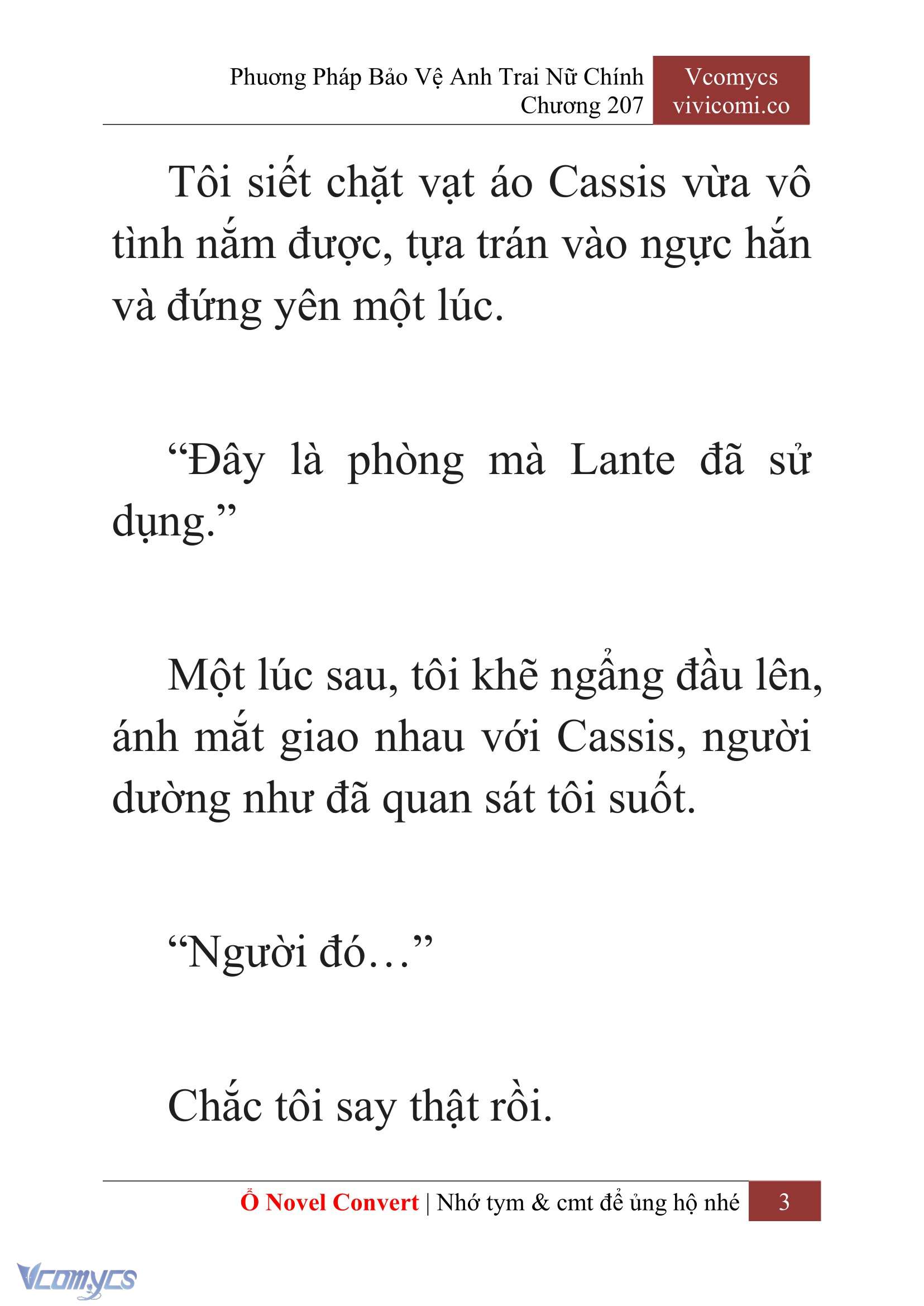 [Novel] Phương Pháp Bảo Vệ Anh Trai Nữ Chính Chap 207 - Trang 2