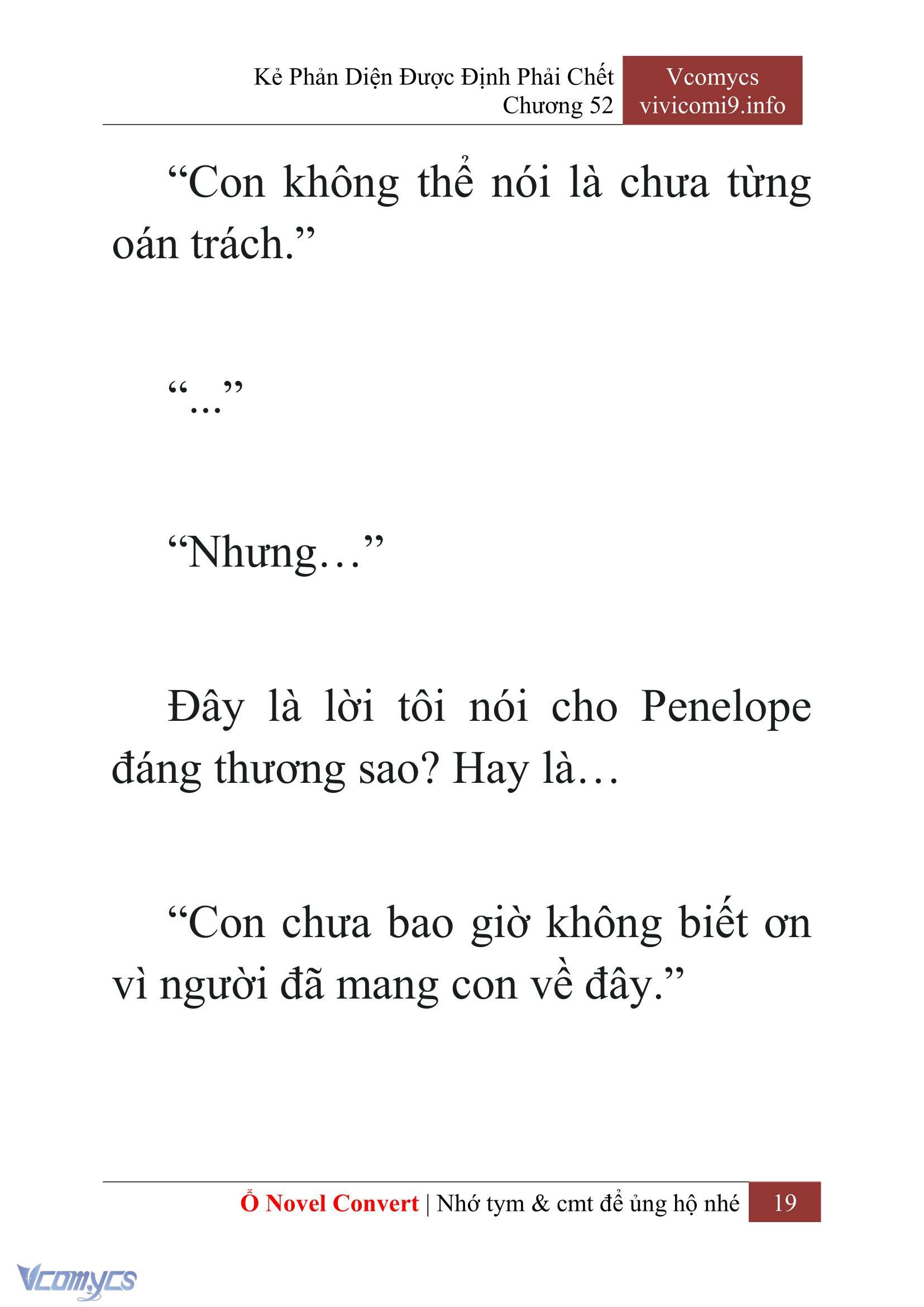 [Novel] Kẻ Phản Diện Được Định Phải Chết Chap 52 - Trang 2