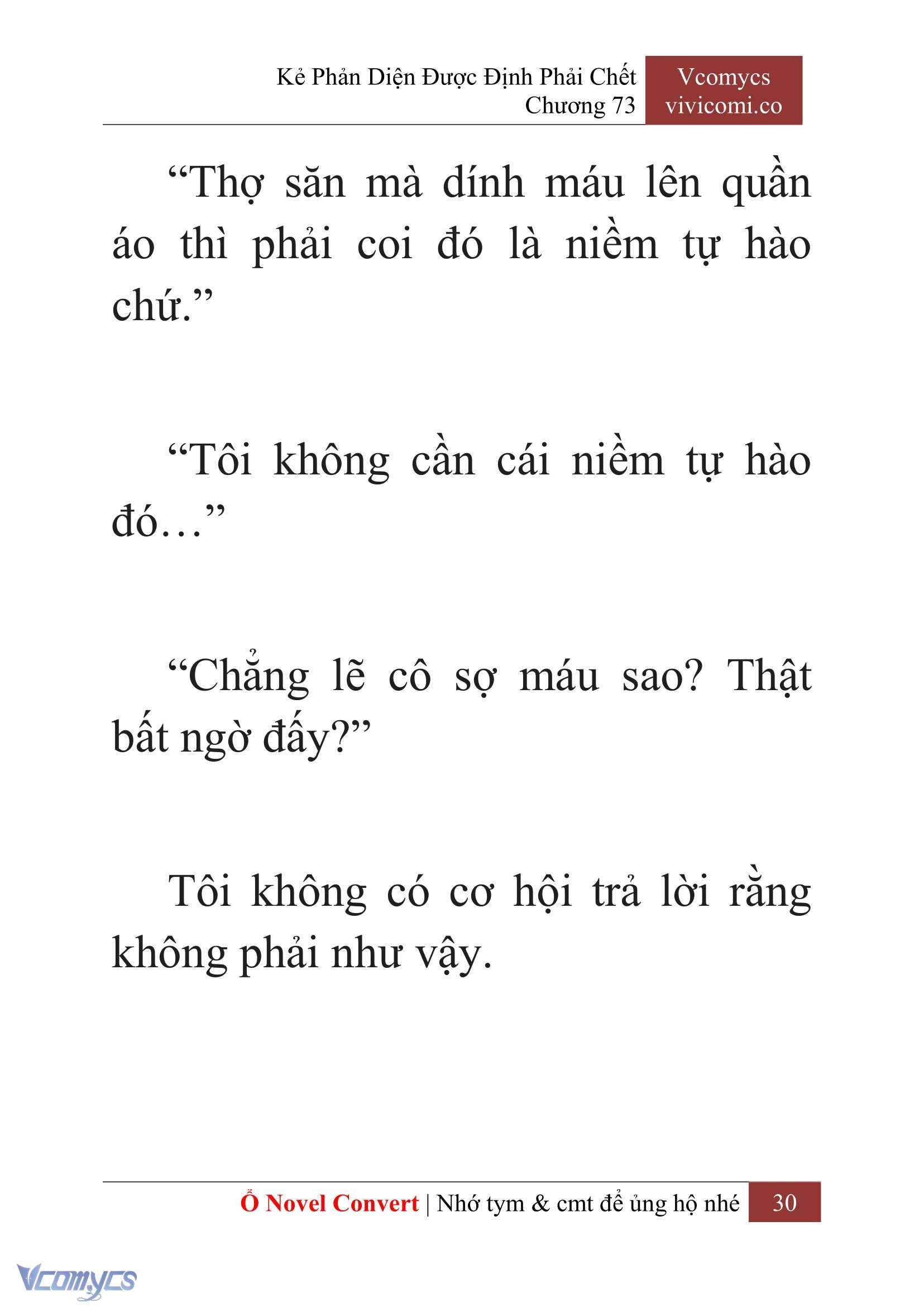 [Novel] Kẻ Phản Diện Được Định Phải Chết Chap 73 - Next Chap 74