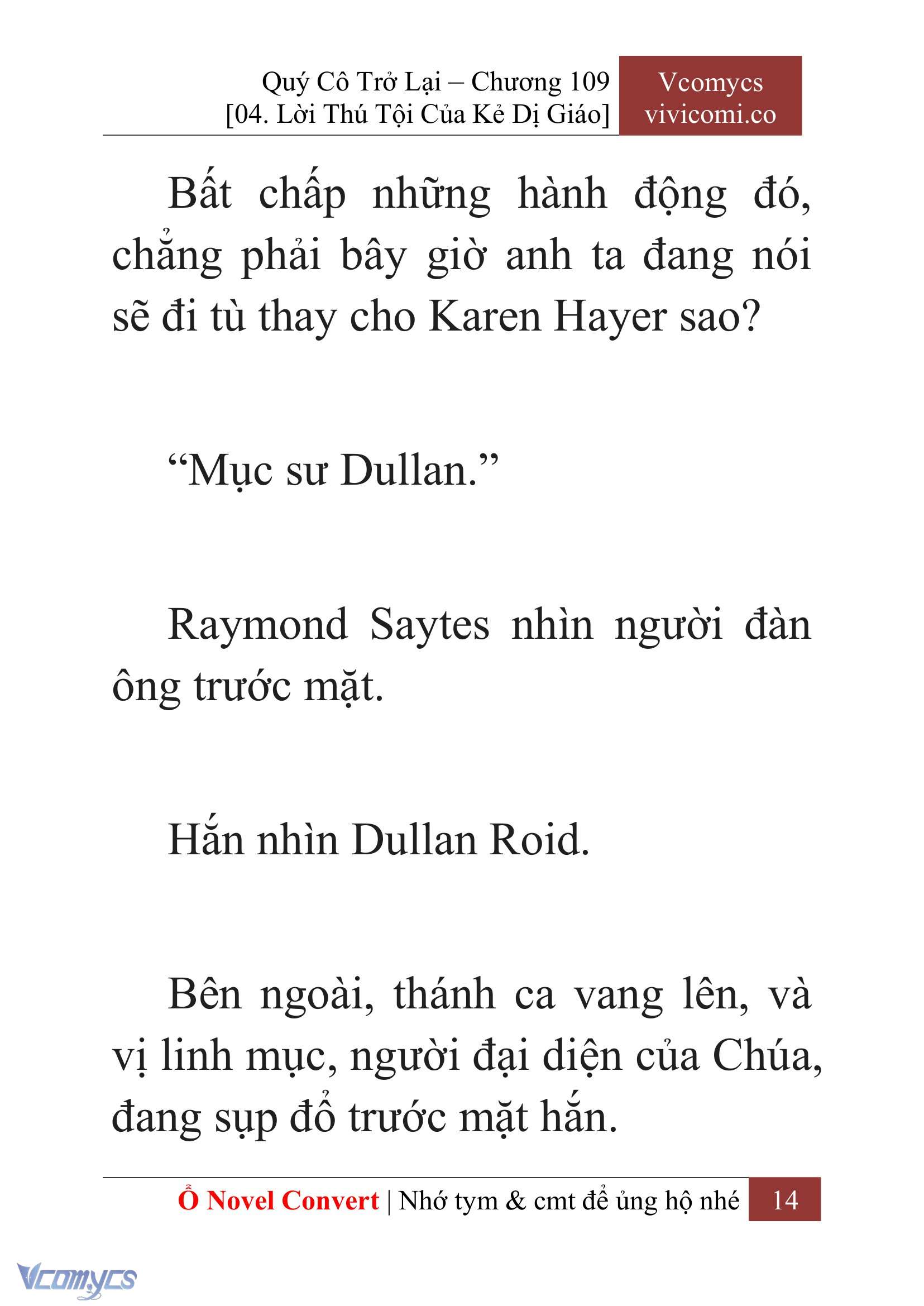 [Novel] Quý Cô Trở Lại Chap 109 - Trang 2