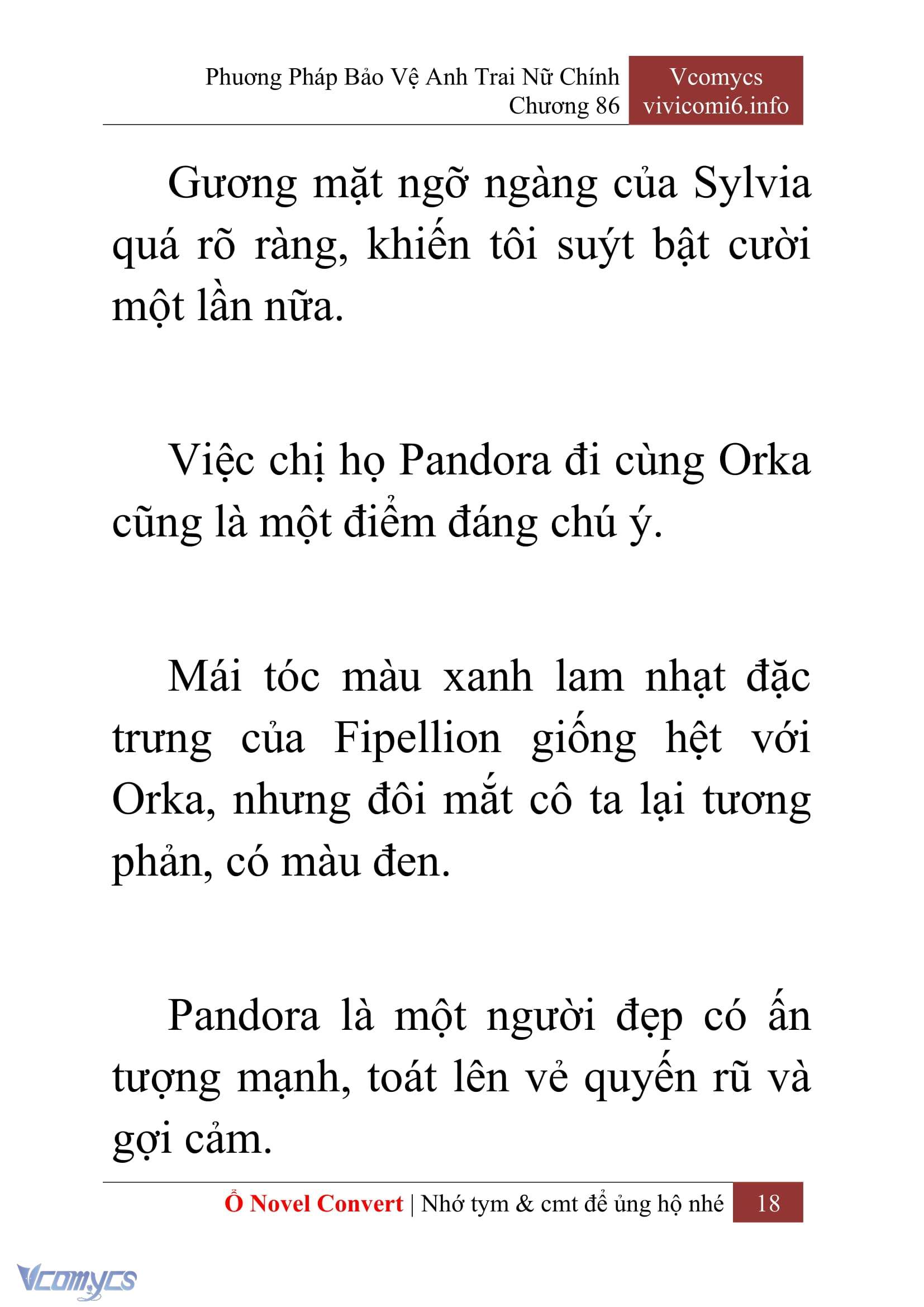 [Novel] Phương Pháp Bảo Vệ Anh Trai Nữ Chính Chap 86 - Trang 2