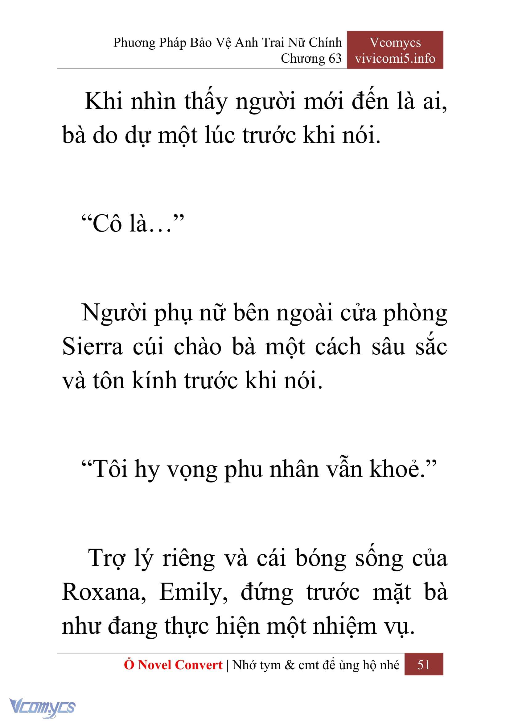 [Novel] Phương Pháp Bảo Vệ Anh Trai Nữ Chính Chap 63 - Trang 2