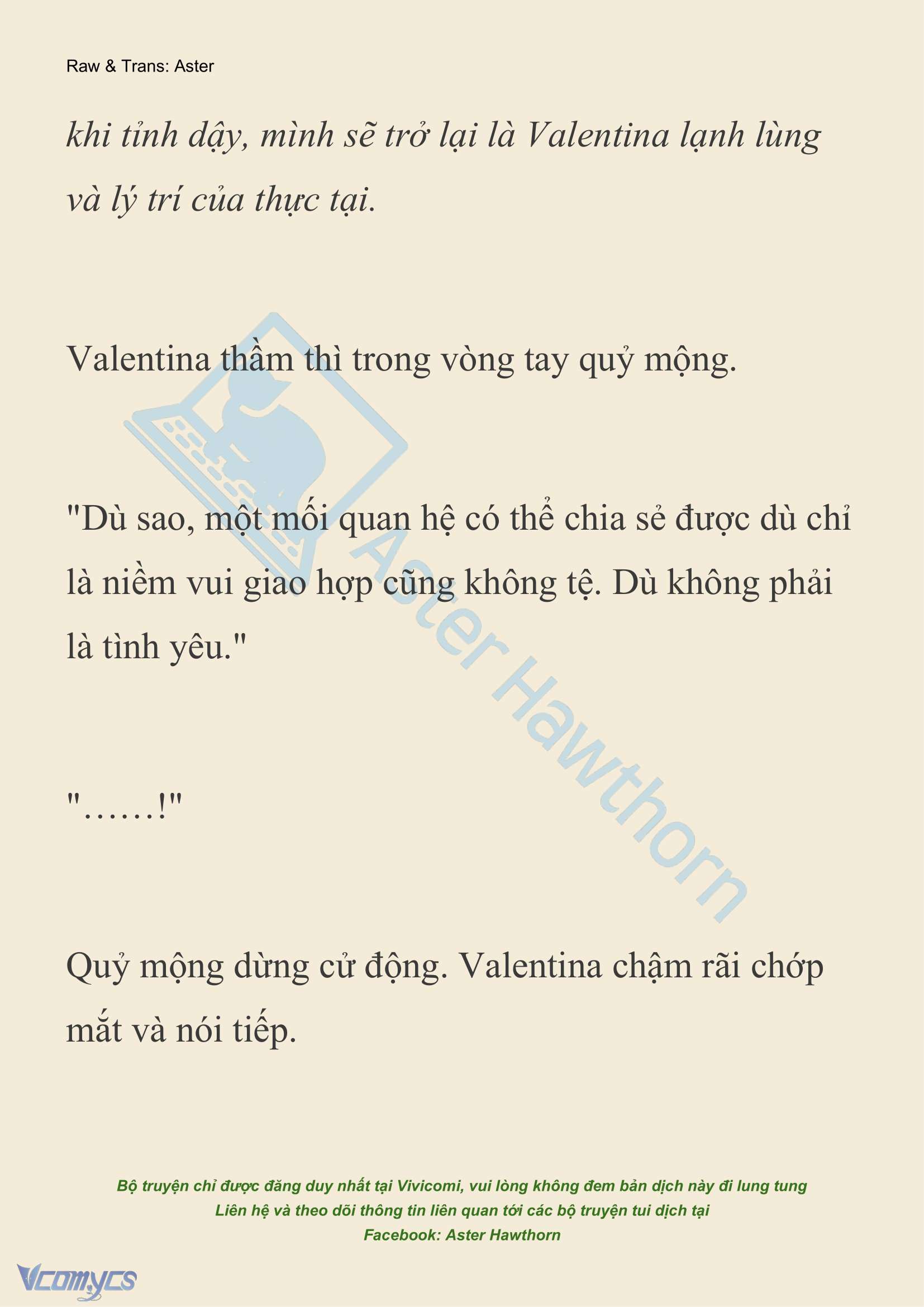 [NOVEL] Thiên Đường Của Valentina Chap 112 - Trang 2