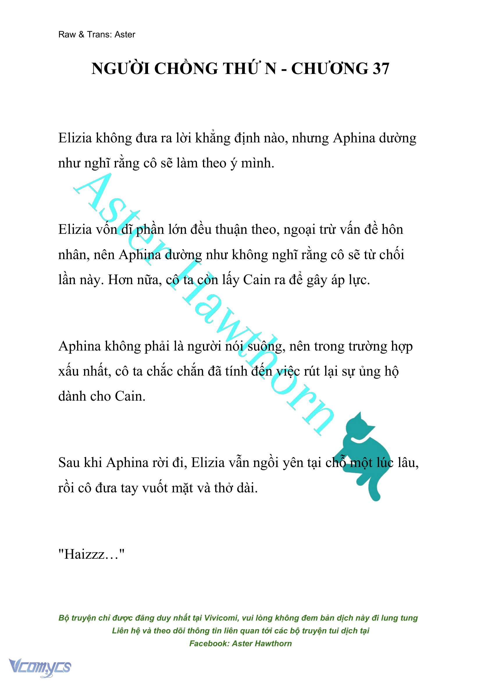 [NOVEL] Người Chồng Thứ N Chap 37 - Trang 2