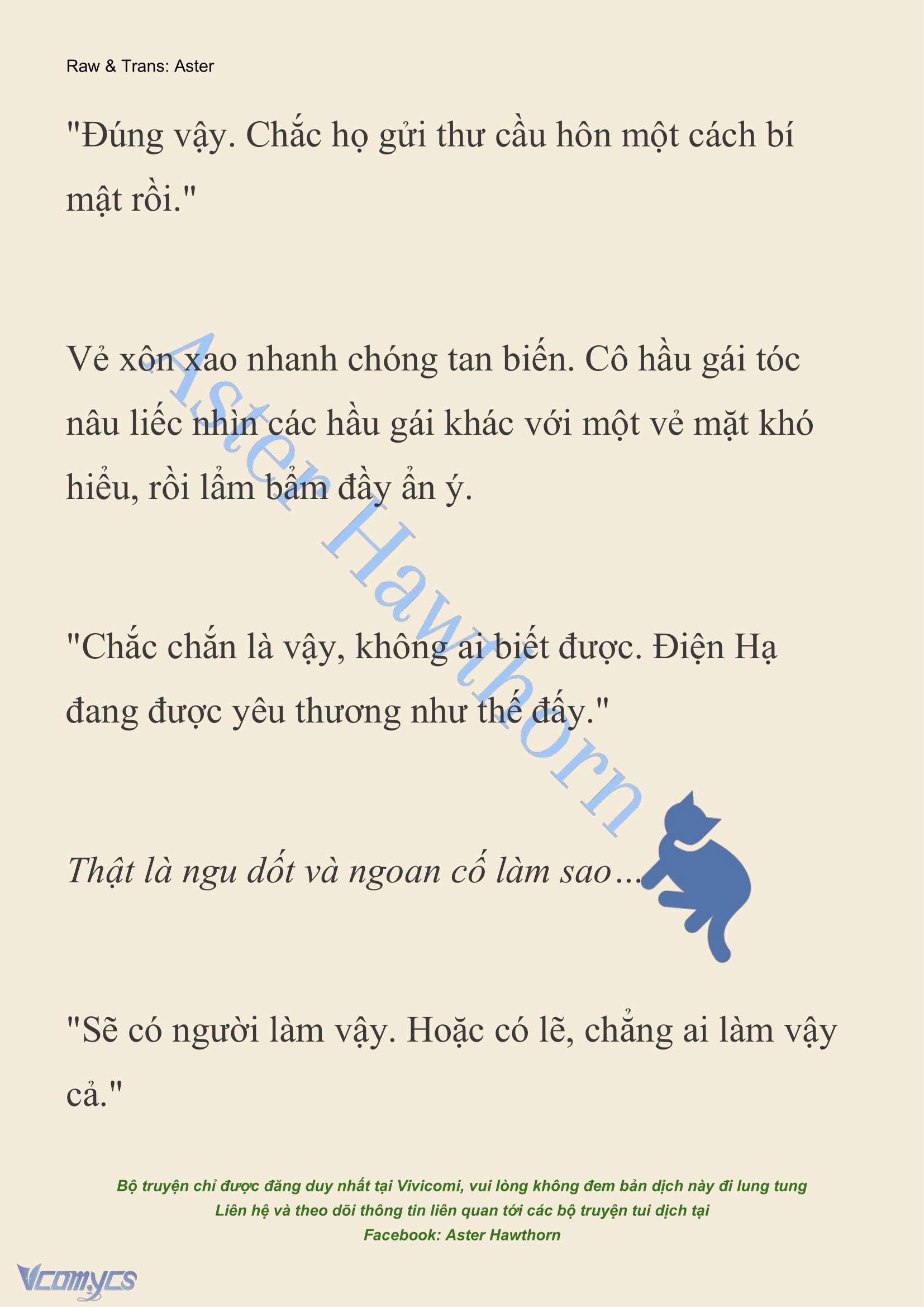 [NOVEL] Dành Cho Các Nữ Thần: Dành cho Psyche Chap 8 - Trang 2