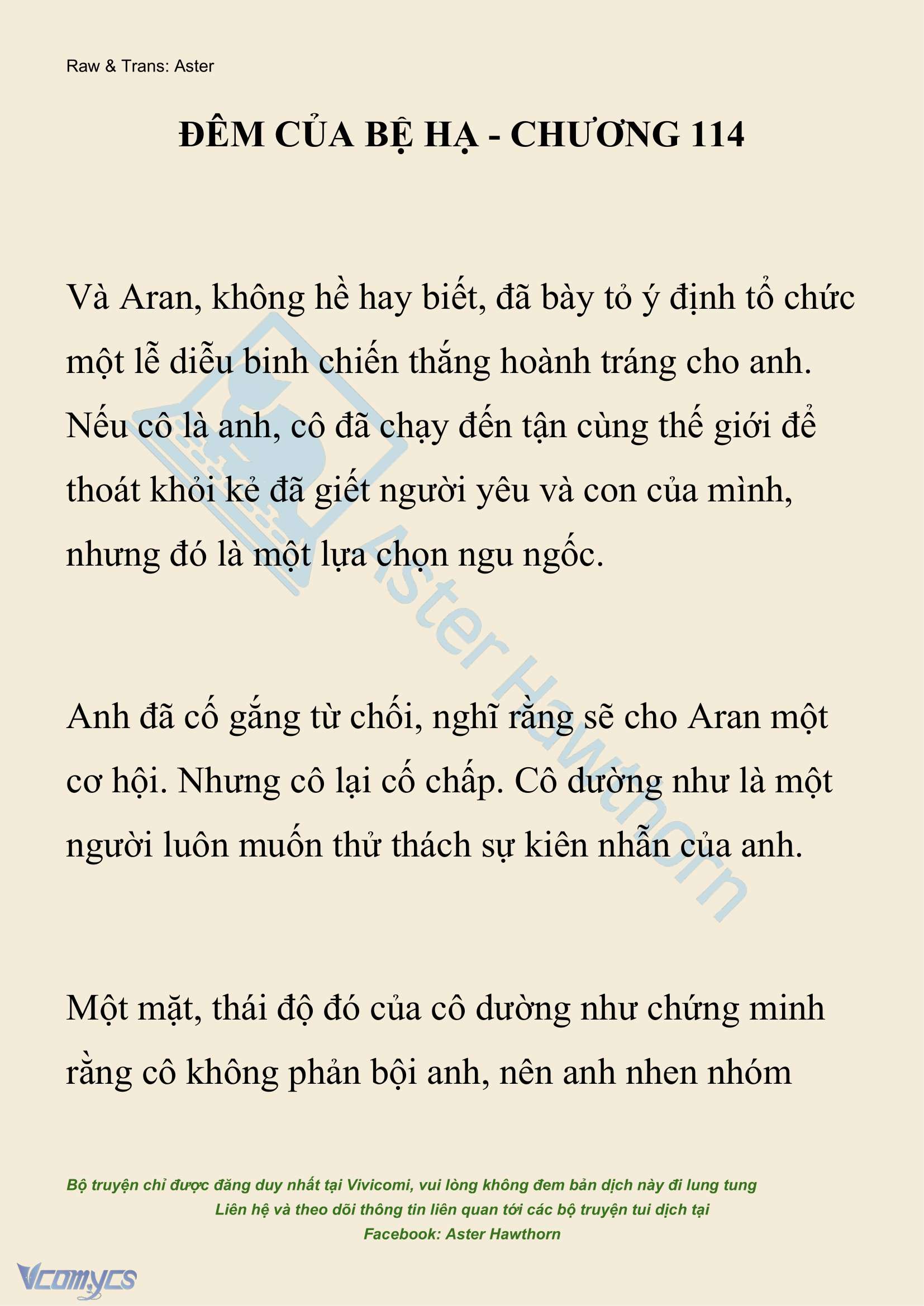 [NOVEL] Đêm Của Bệ Hạ Chap 114 - Trang 2