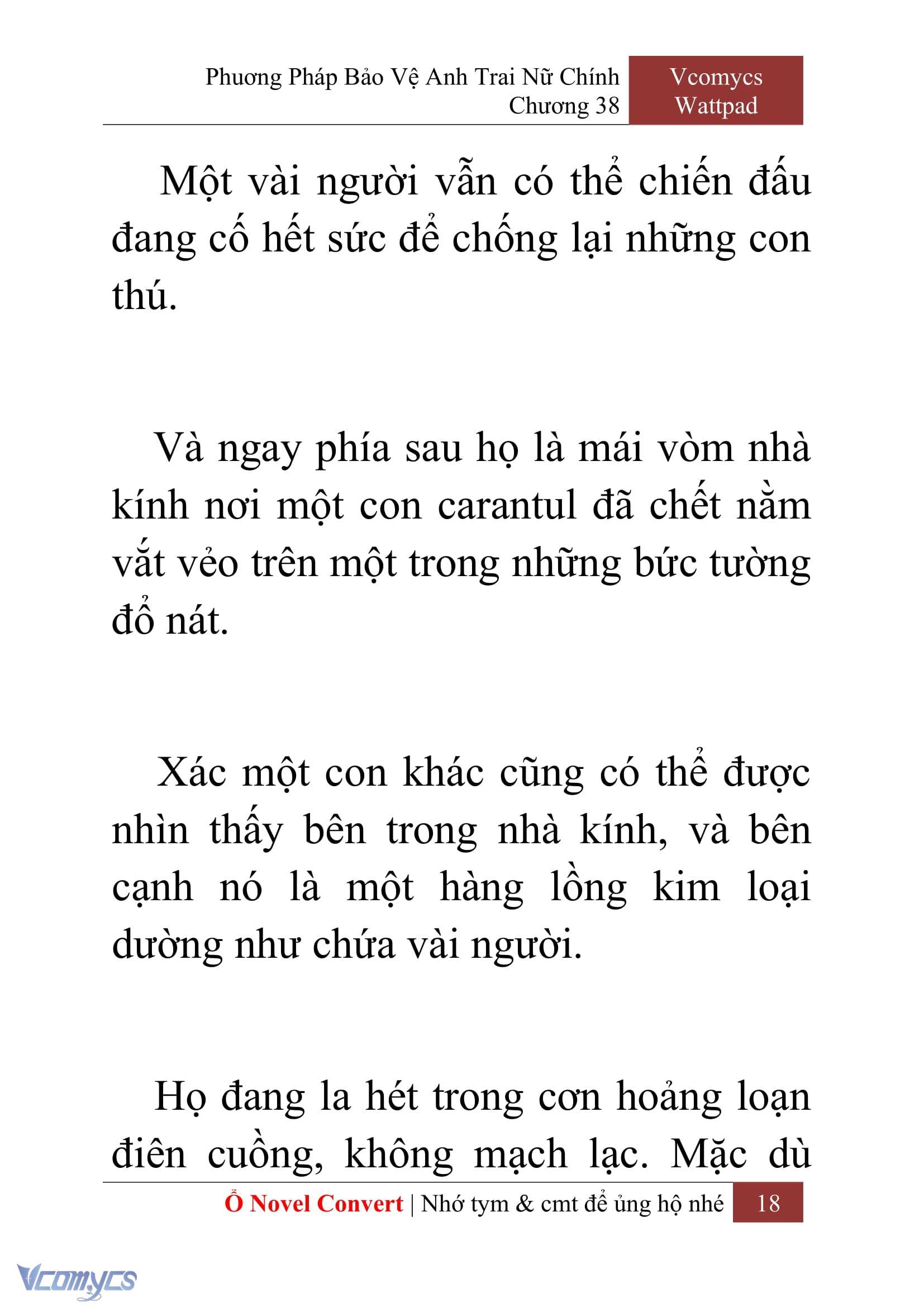 [Novel] Phương Pháp Bảo Vệ Anh Trai Nữ Chính Chap 38 - Trang 2
