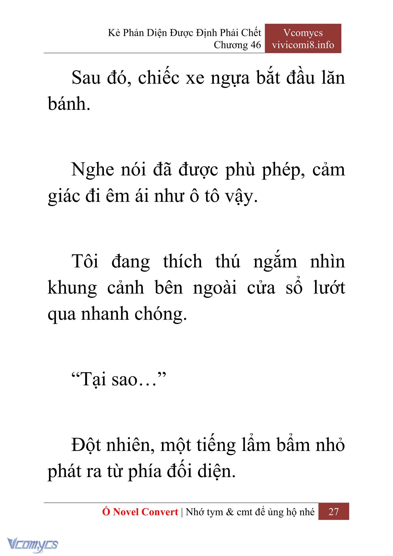 [Novel] Kẻ Phản Diện Được Định Phải Chết Chap 46 - Trang 2