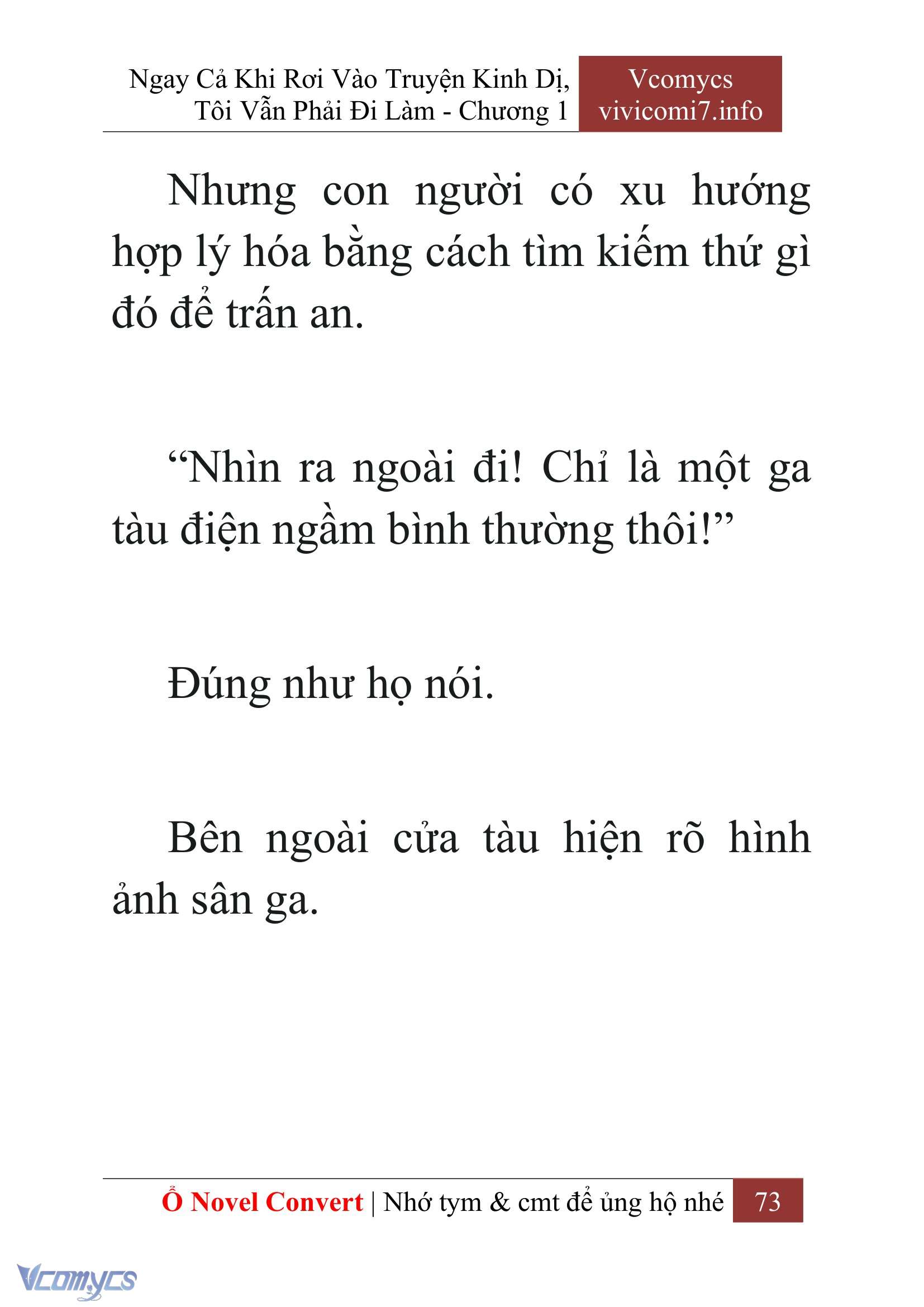 [Novel] Ngay Cả Khi Rơi Vào Truyện Kinh Dị, Tôi Vẫn Phải Đi Làm Chap 1 - Trang 2