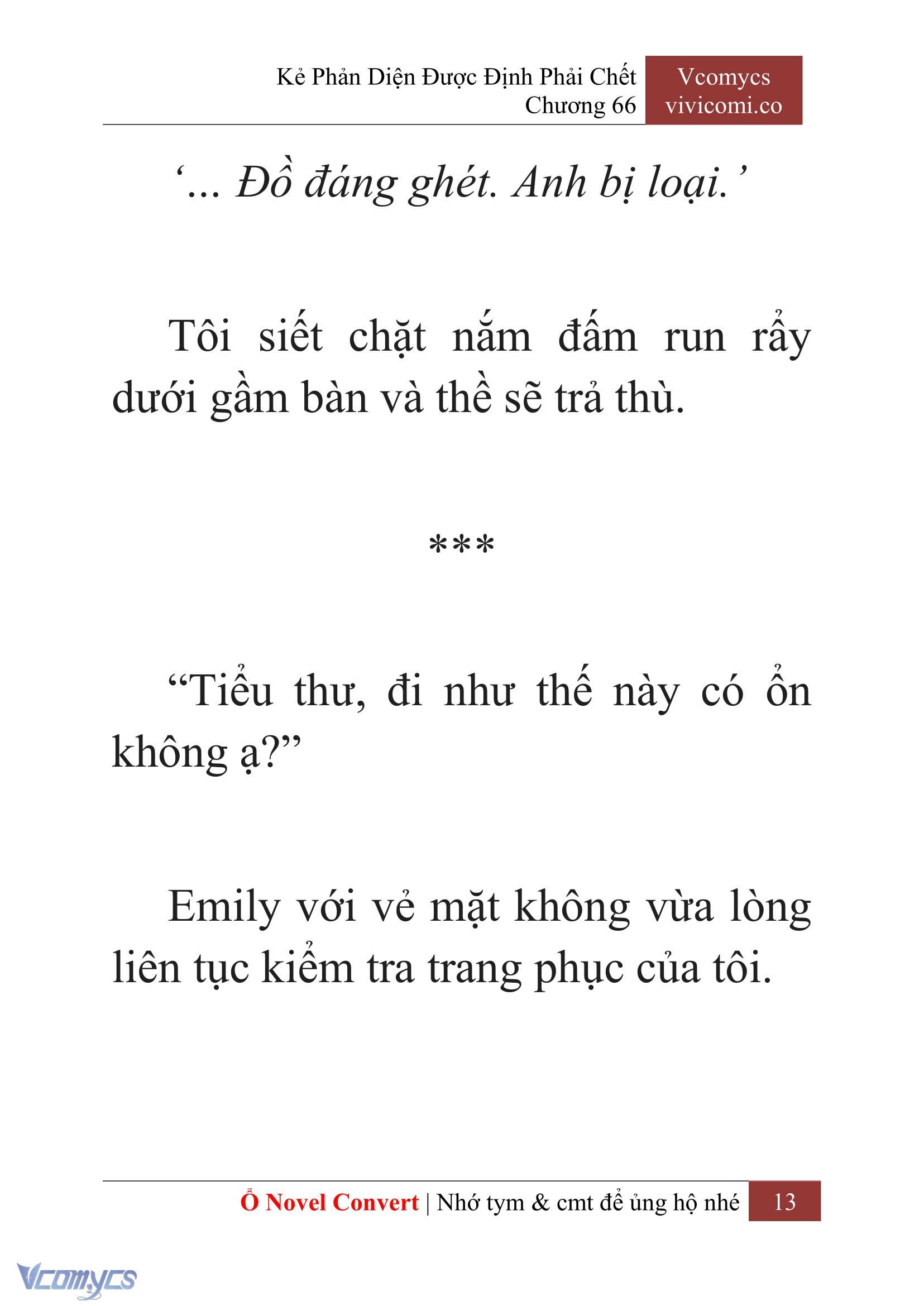 [Novel] Kẻ Phản Diện Được Định Phải Chết Chap 66 - Trang 2