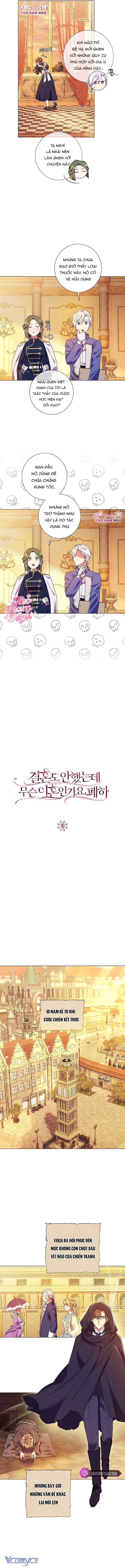 Sao Tôi Có Thể Li Hôn Khi Còn Chưa Kết Hôn Đây, Thưa Bệ Hạ Chap 9 - Trang 2