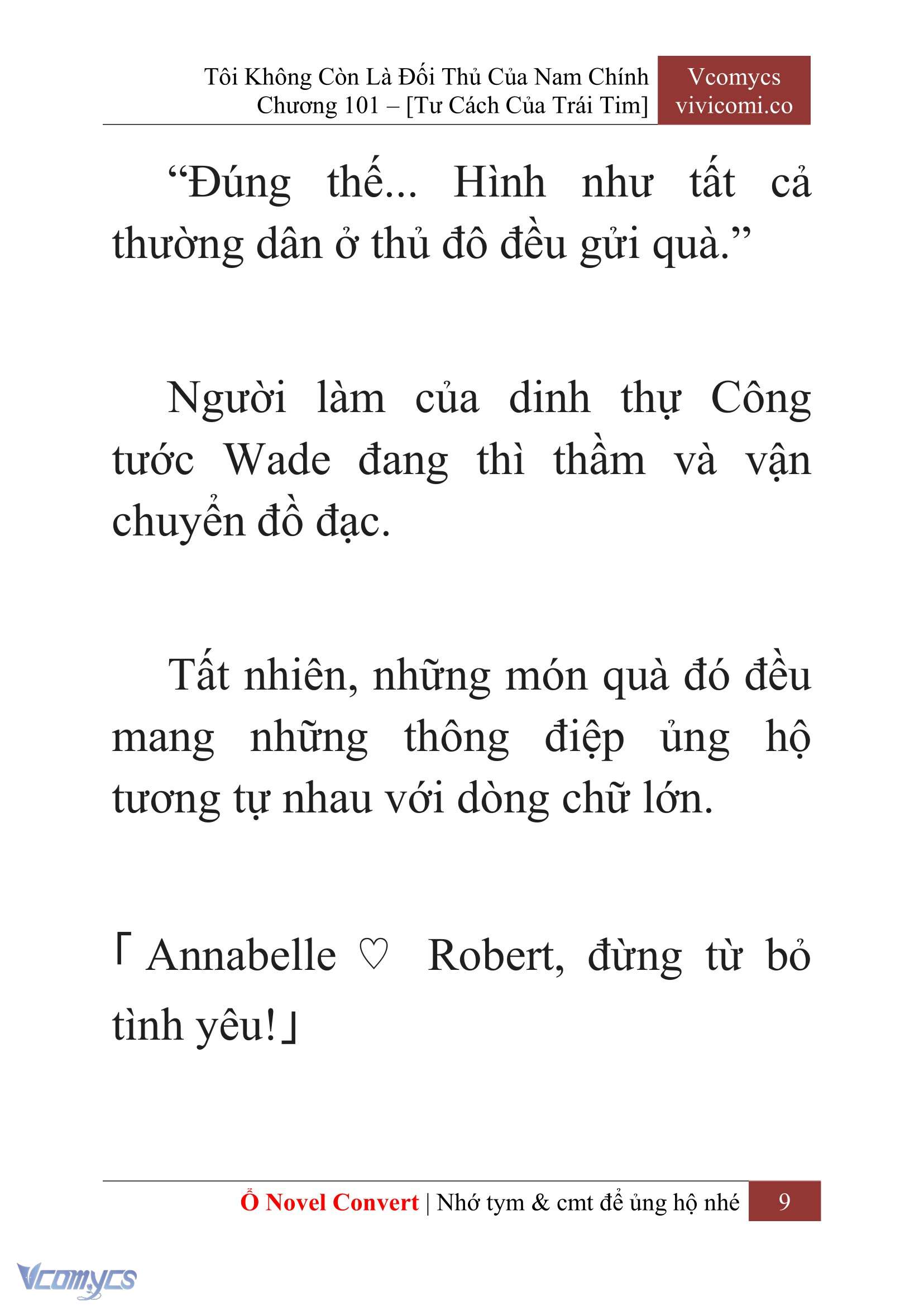[Novel] Tôi Không Còn Là Đối Thủ Của Nam Chính Chap 101 - Trang 2