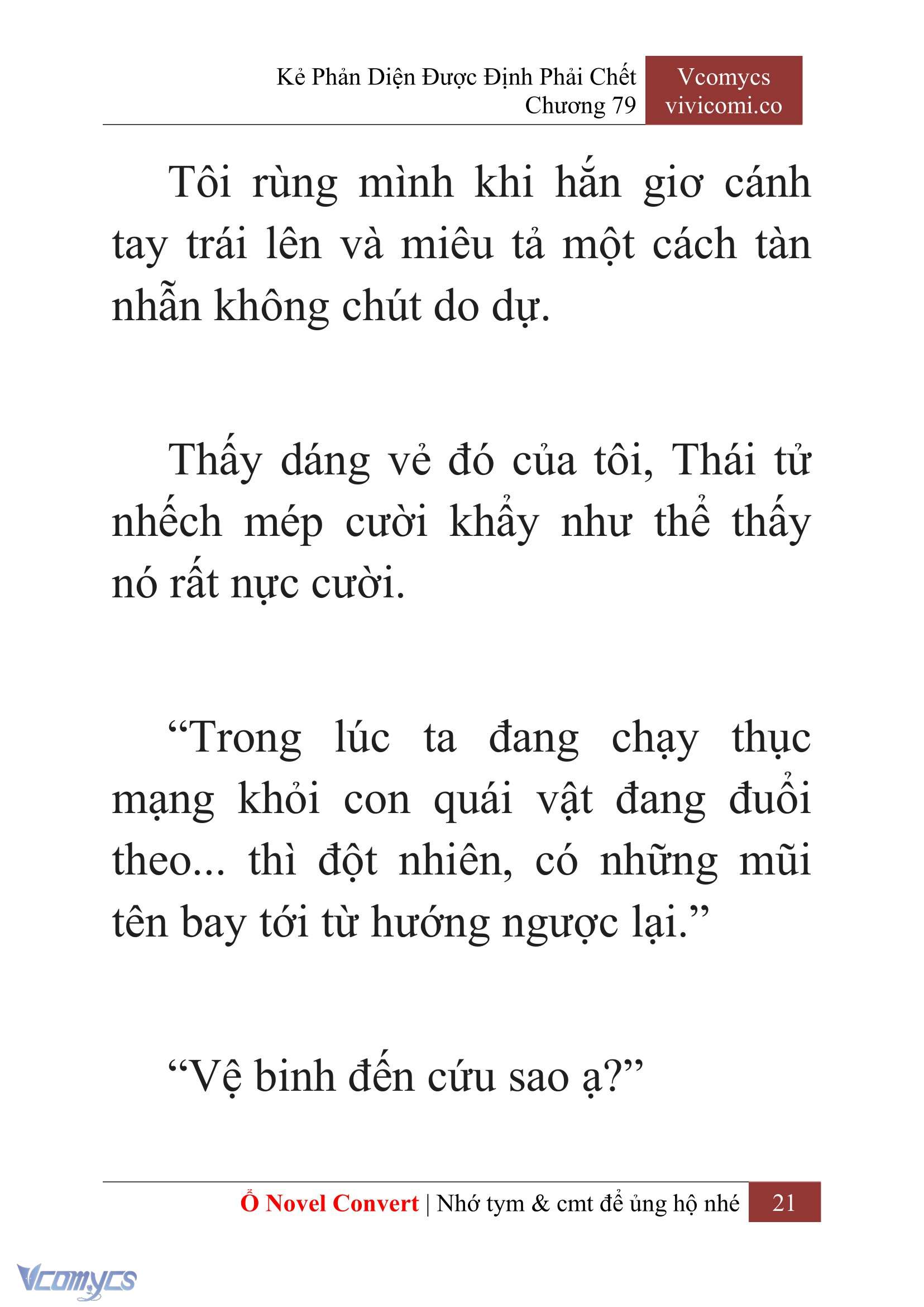 [Novel] Kẻ Phản Diện Được Định Phải Chết Chap 79 - Next Chap 80
