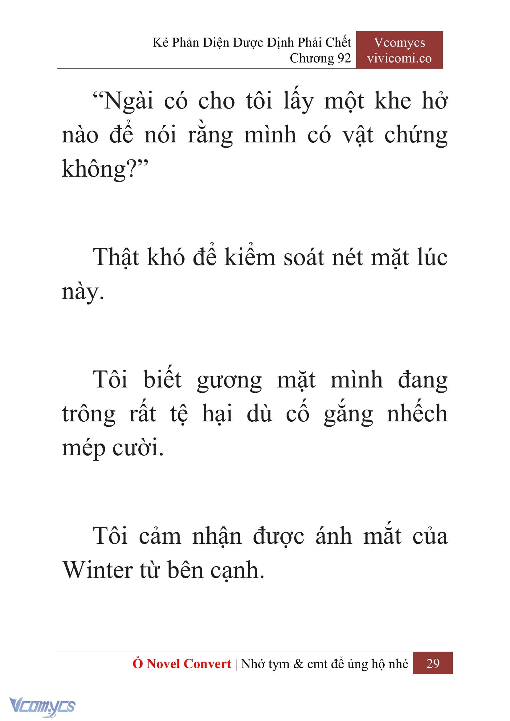 [Novel] Kẻ Phản Diện Được Định Phải Chết Chap 92 - Trang 2