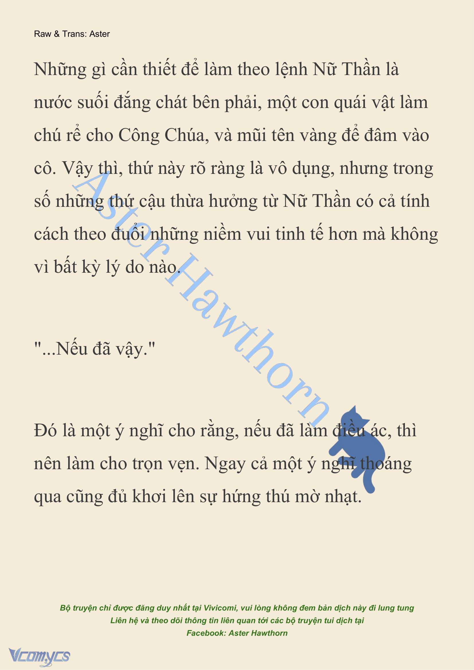 [NOVEL] Dành Cho Các Nữ Thần: Dành cho Psyche Chap 5 - Trang 2