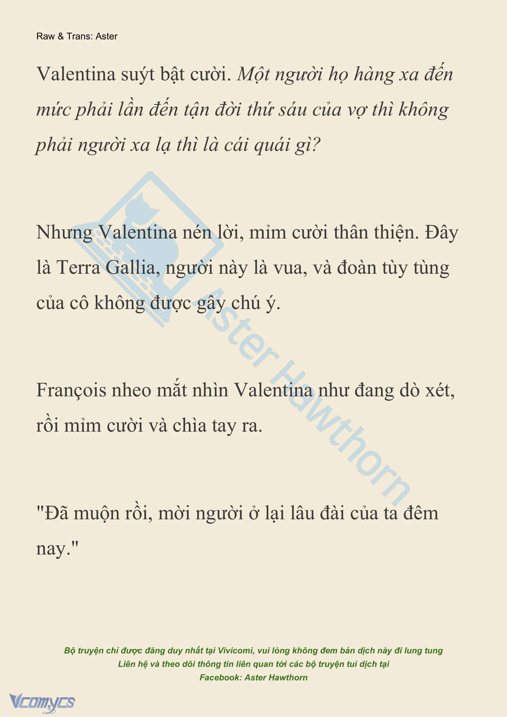 [NOVEL] Thiên Đường Của Valentina Chap 135 - Trang 2