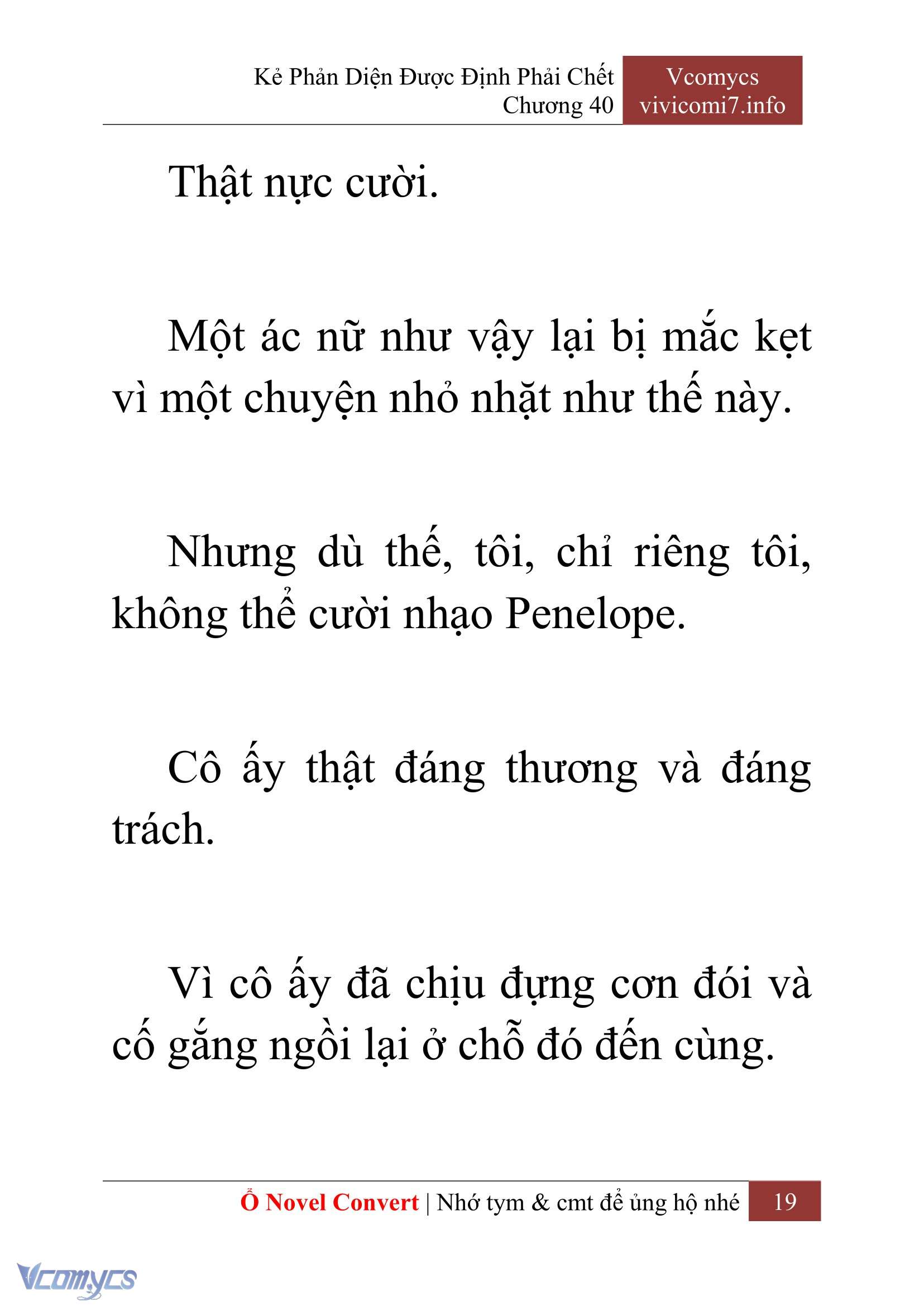 [Novel] Kẻ Phản Diện Được Định Phải Chết Chap 40 - Trang 2