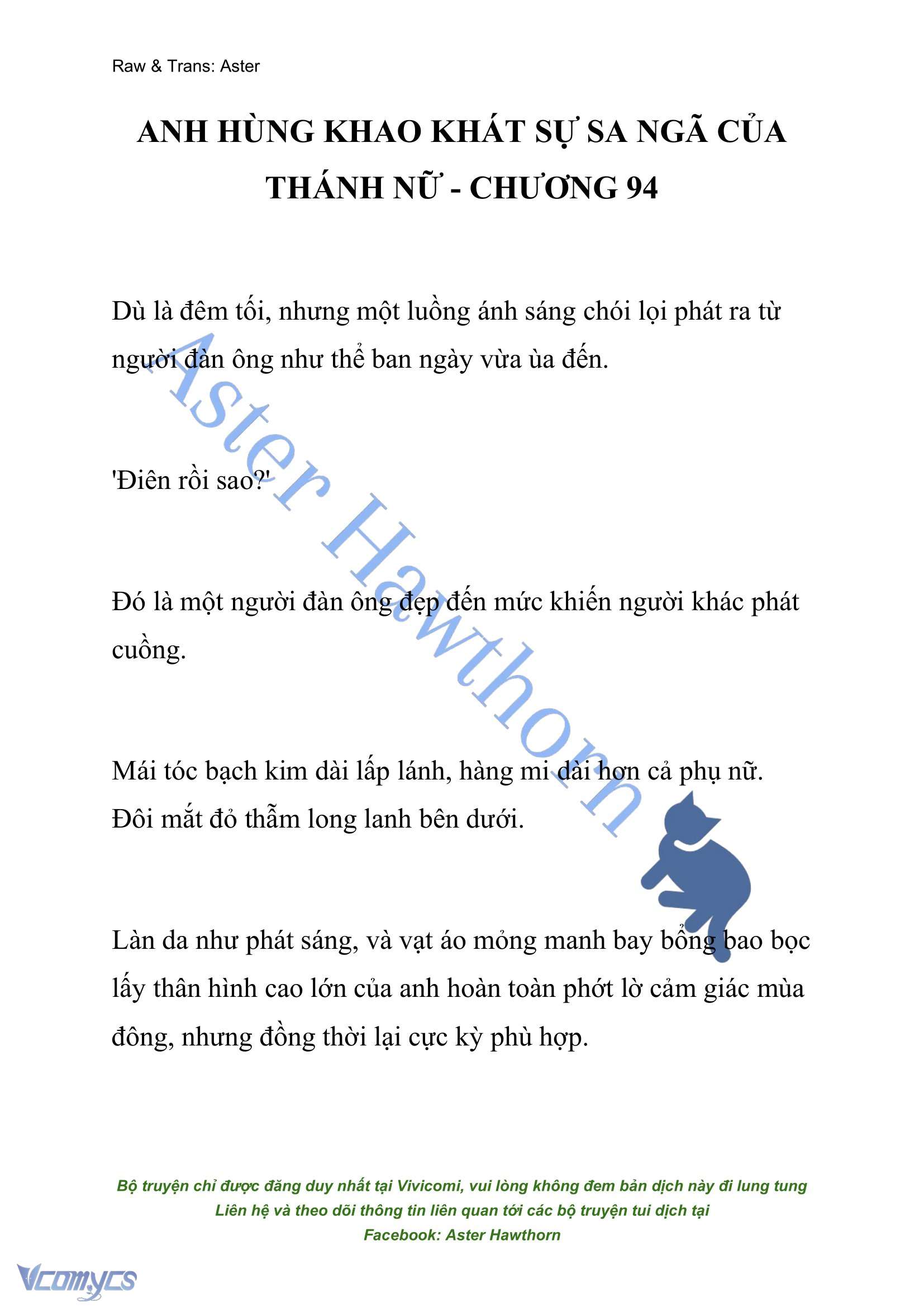 [NOVEL] Anh Hùng Khao Khát Sự Sa Ngã Của Thánh Nữ Chap 94 - Trang 2