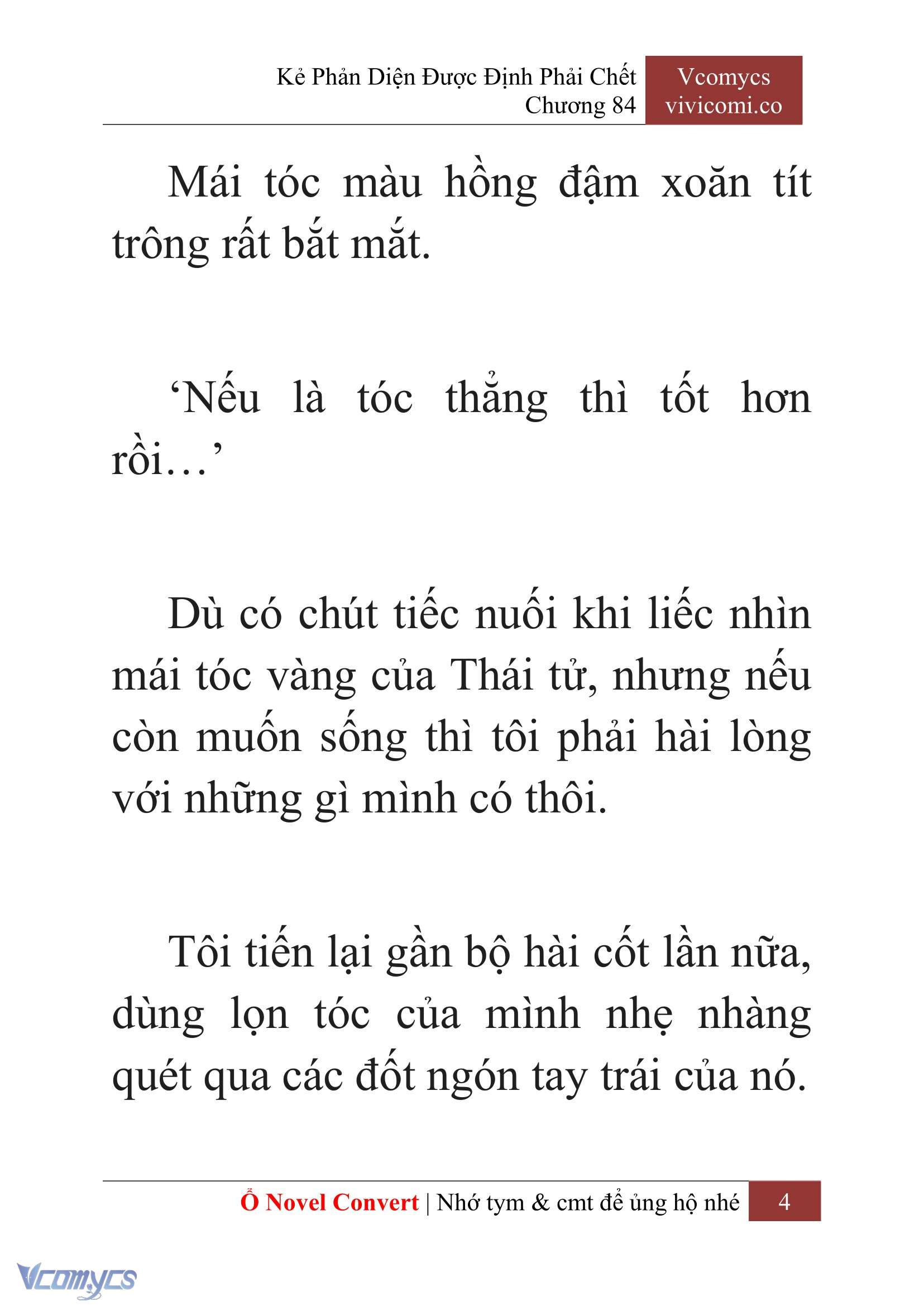 [Novel] Kẻ Phản Diện Được Định Phải Chết Chap 84 - Trang 2
