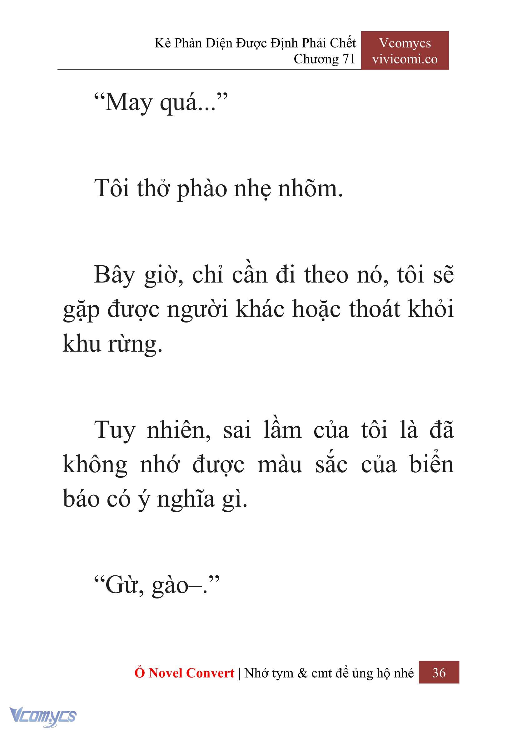 [Novel] Kẻ Phản Diện Được Định Phải Chết Chap 71 - Next Chap 72
