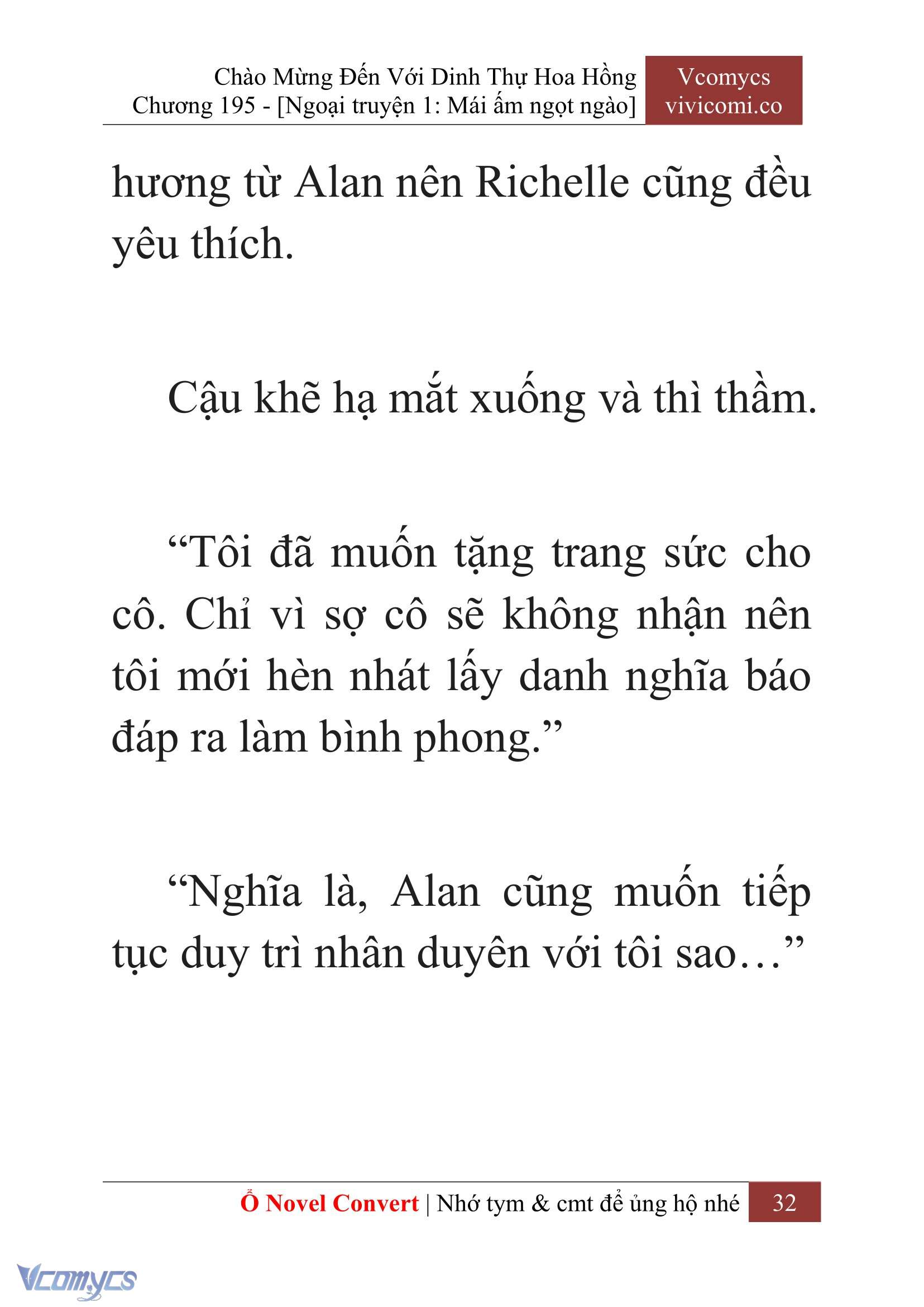 [Novel] Chào Mừng Đến Với Dinh Thự Hoa Hồng Chap 195 - Trang 2