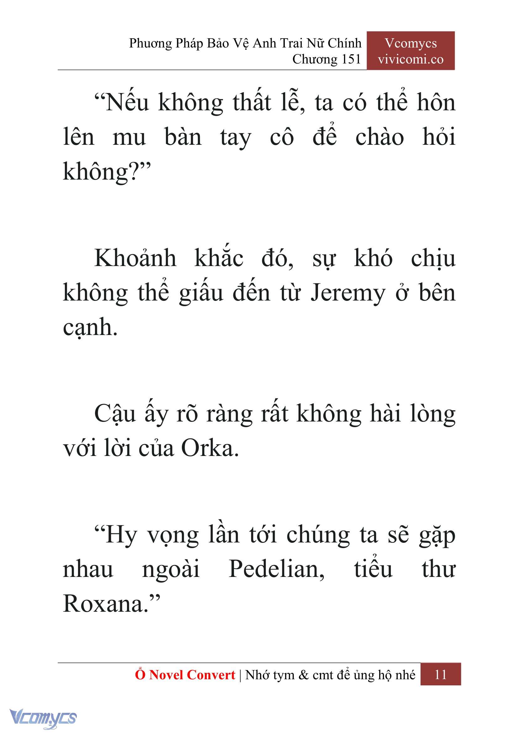 [Novel] Phương Pháp Bảo Vệ Anh Trai Nữ Chính Chap 151 - Trang 2