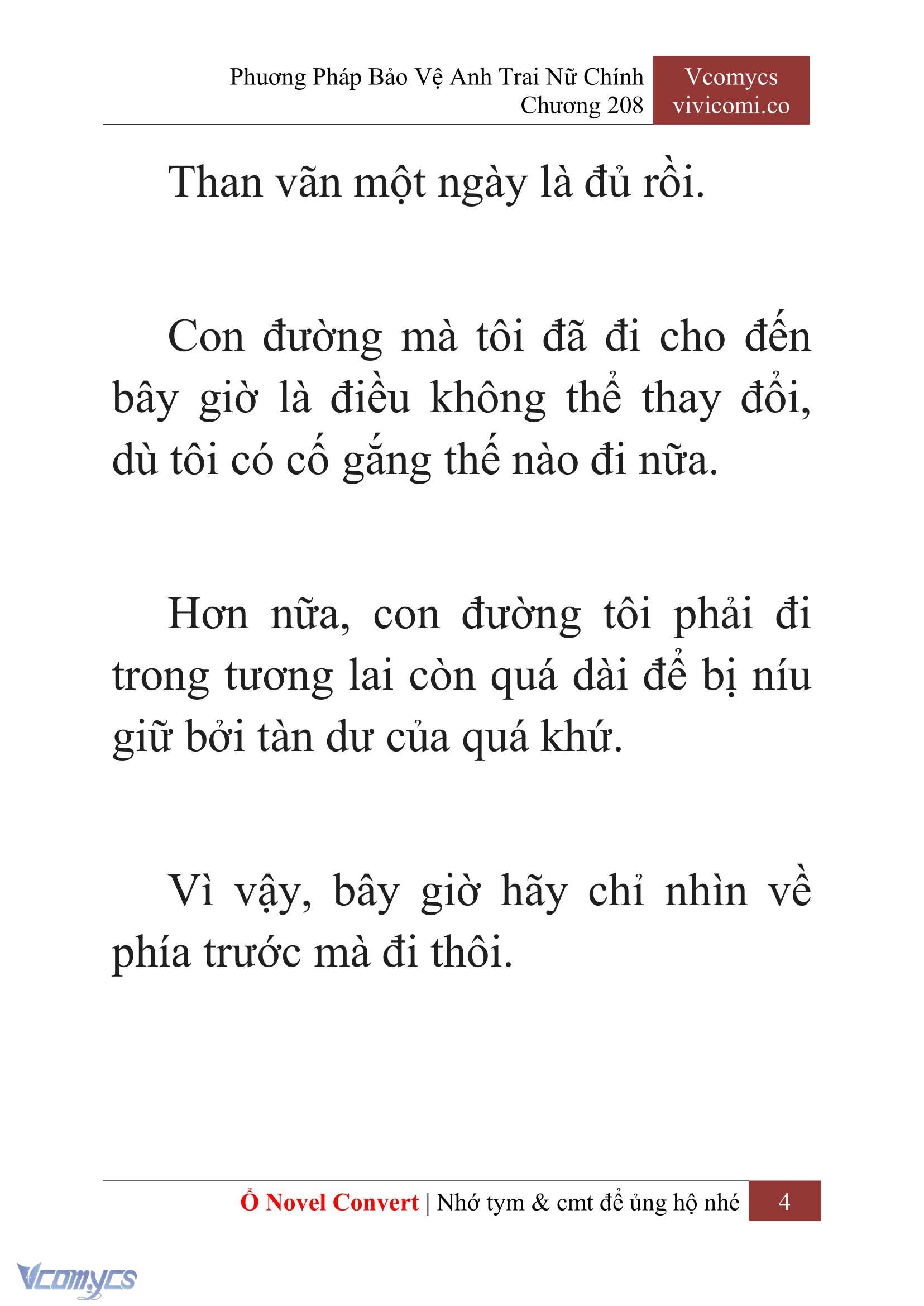 [Novel] Phương Pháp Bảo Vệ Anh Trai Nữ Chính Chap 208 - Trang 2