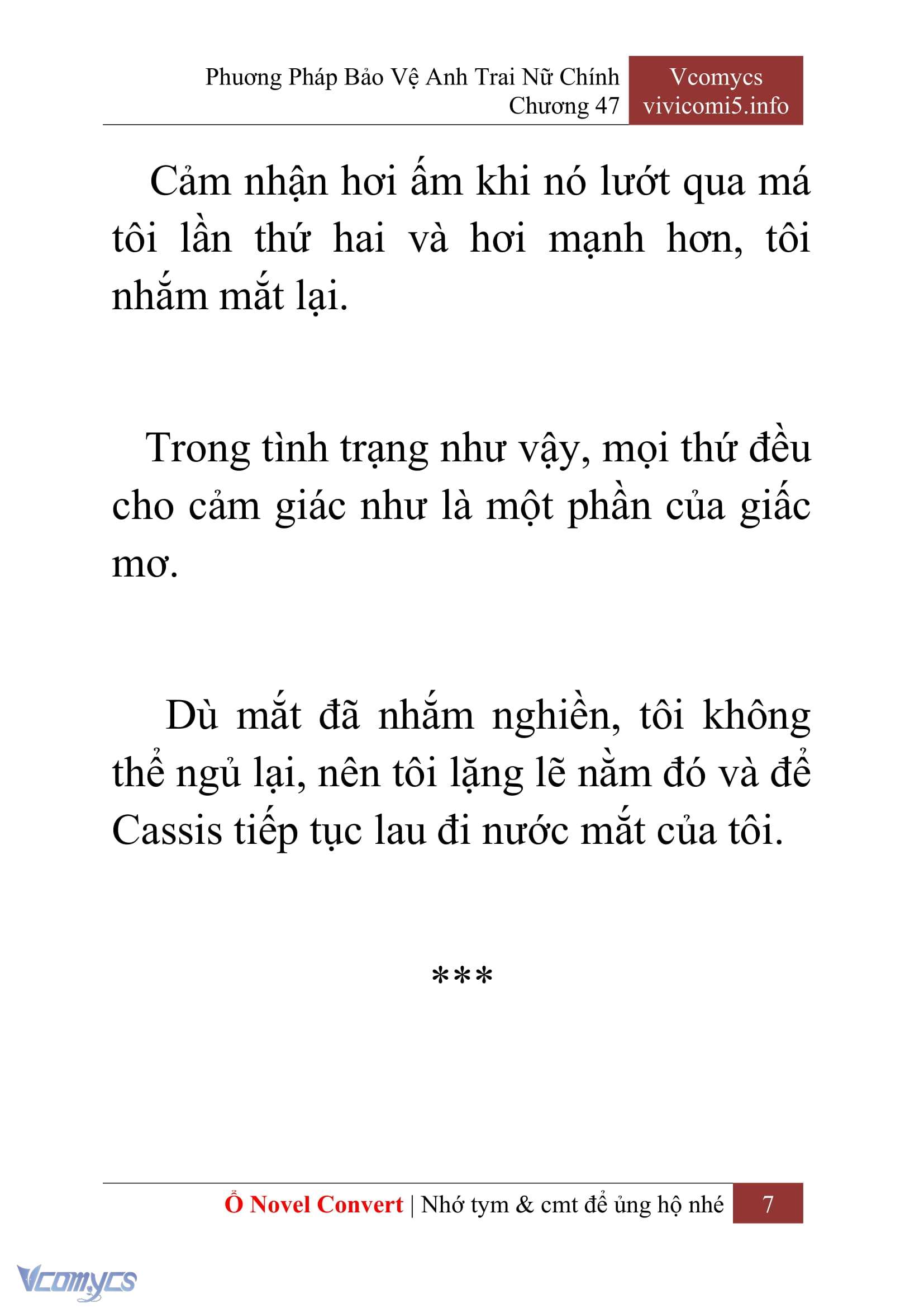 [Novel] Phương Pháp Bảo Vệ Anh Trai Nữ Chính Chap 47 - Trang 2