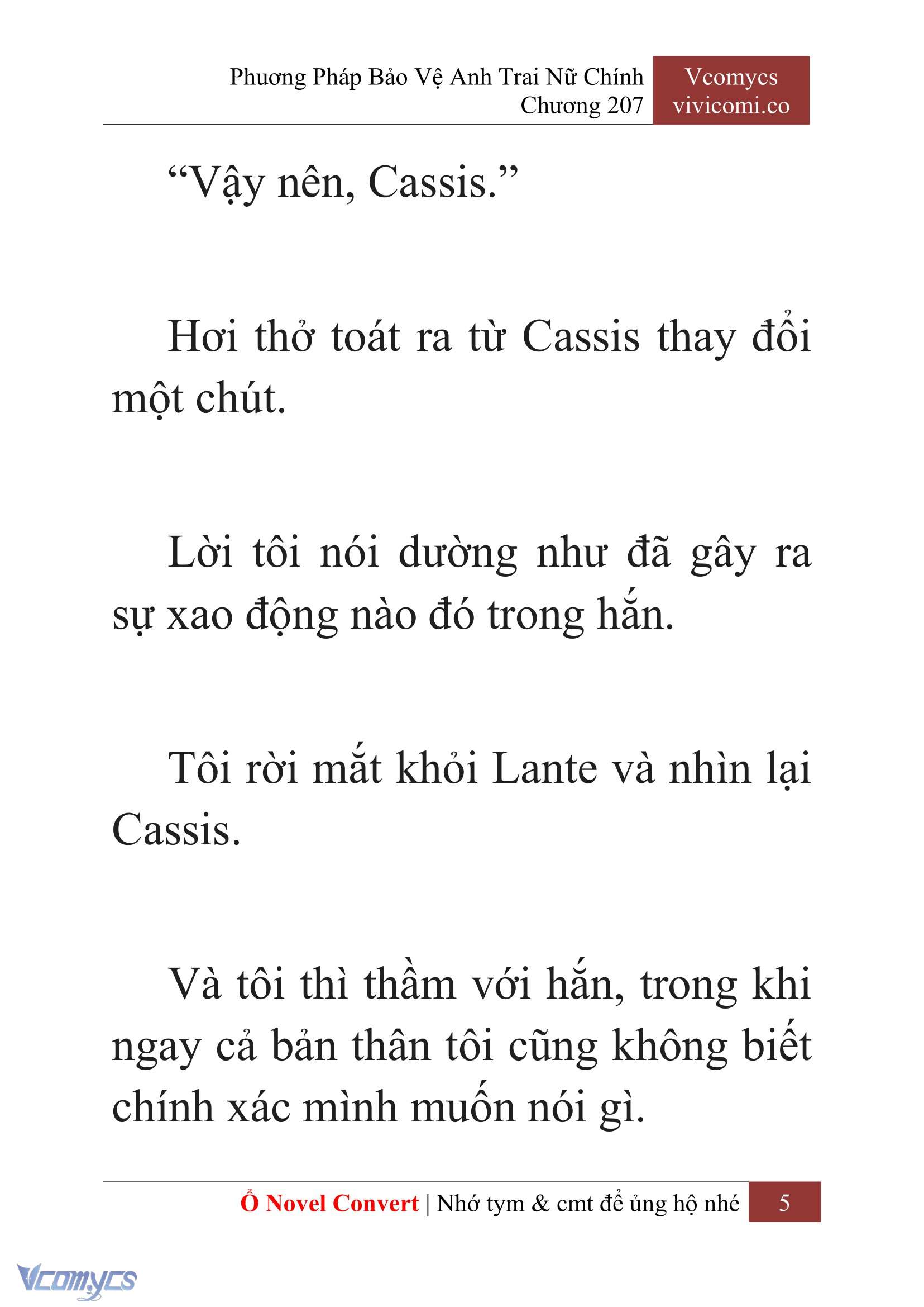 [Novel] Phương Pháp Bảo Vệ Anh Trai Nữ Chính Chap 207 - Trang 2