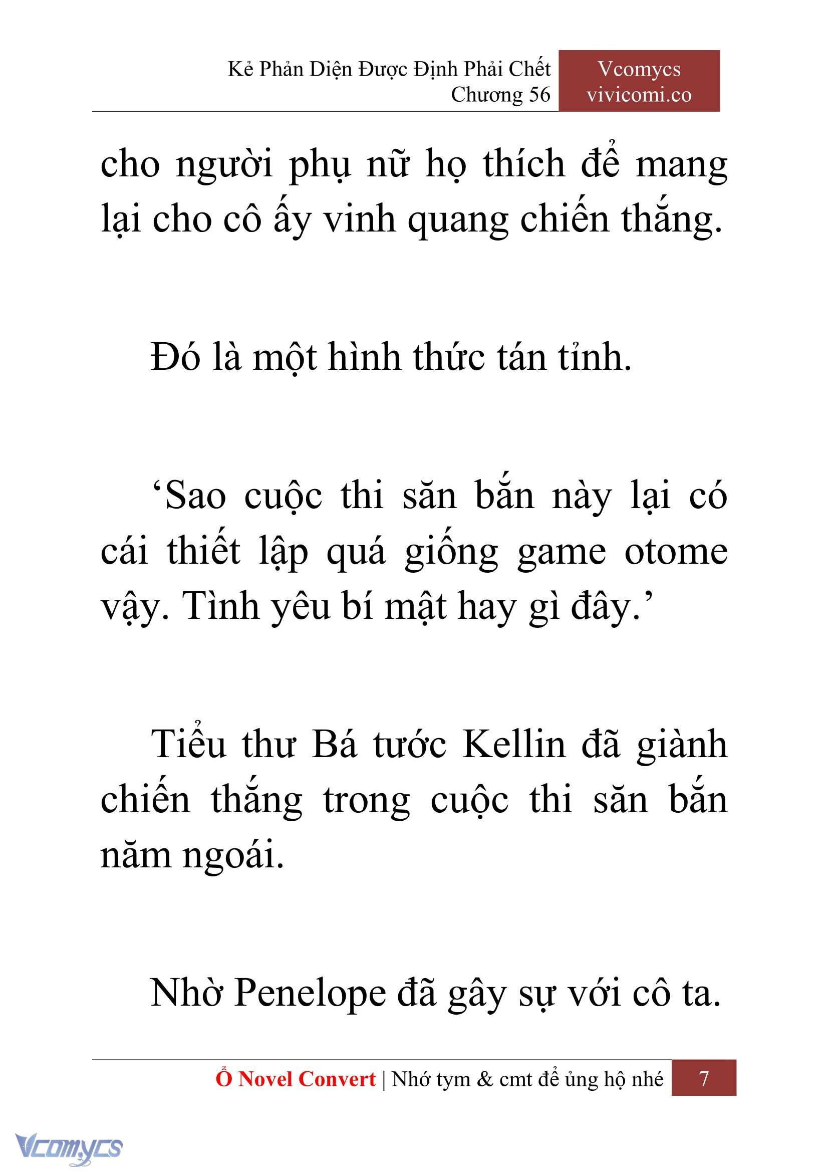 [Novel] Kẻ Phản Diện Được Định Phải Chết Chap 56 - Trang 2