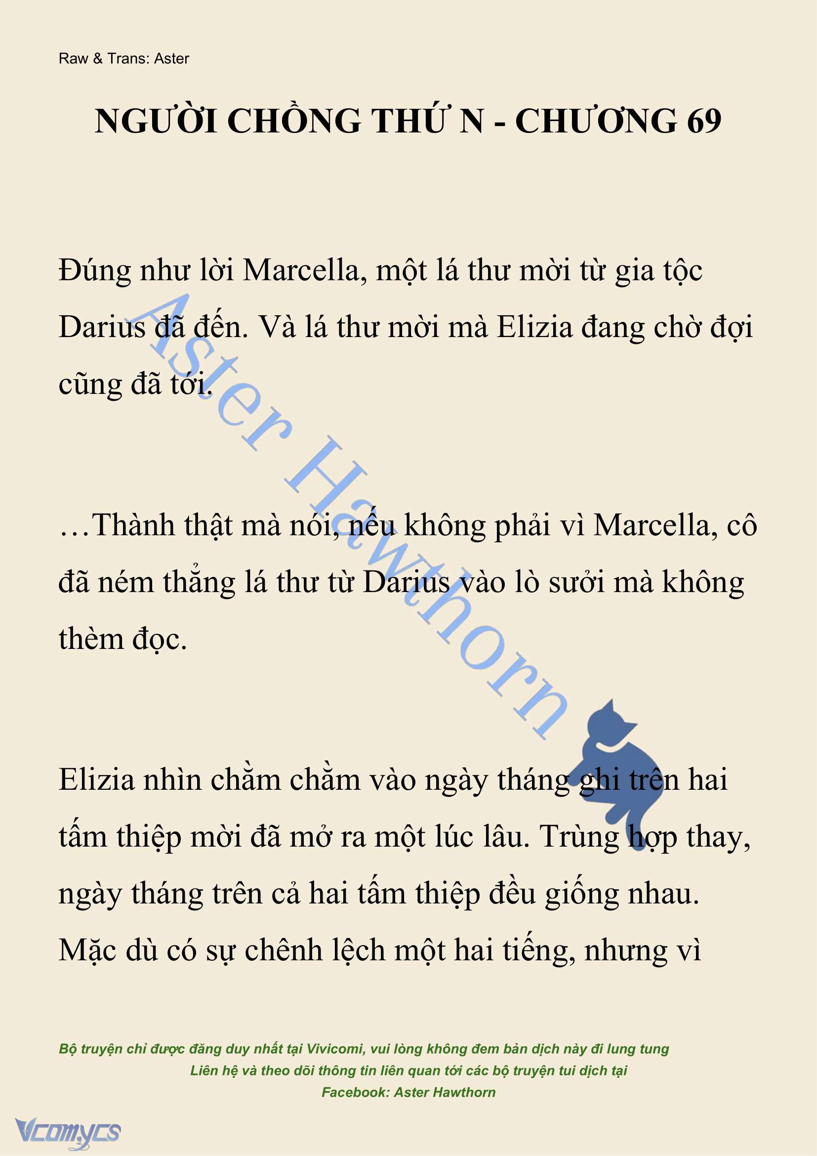 [NOVEL] Người Chồng Thứ N Chap 69 - Trang 2