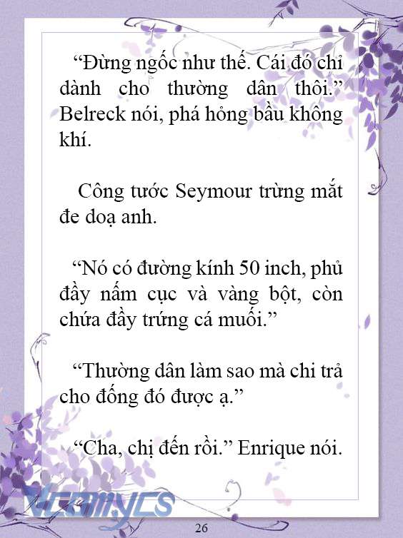 [Novel] Làm Ác Nữ Bộ Không Tốt Sao? Chap (NT3) - Trang 2