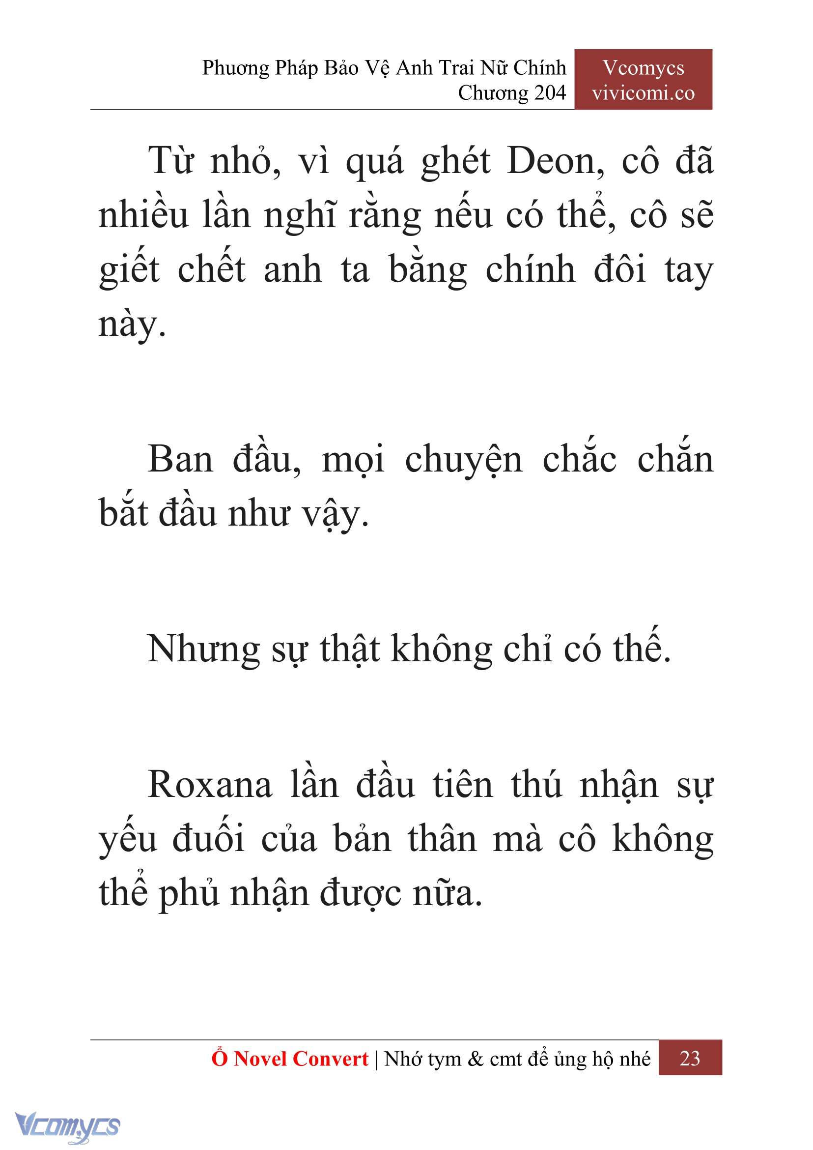 [Novel] Phương Pháp Bảo Vệ Anh Trai Nữ Chính Chap 204 - Trang 2