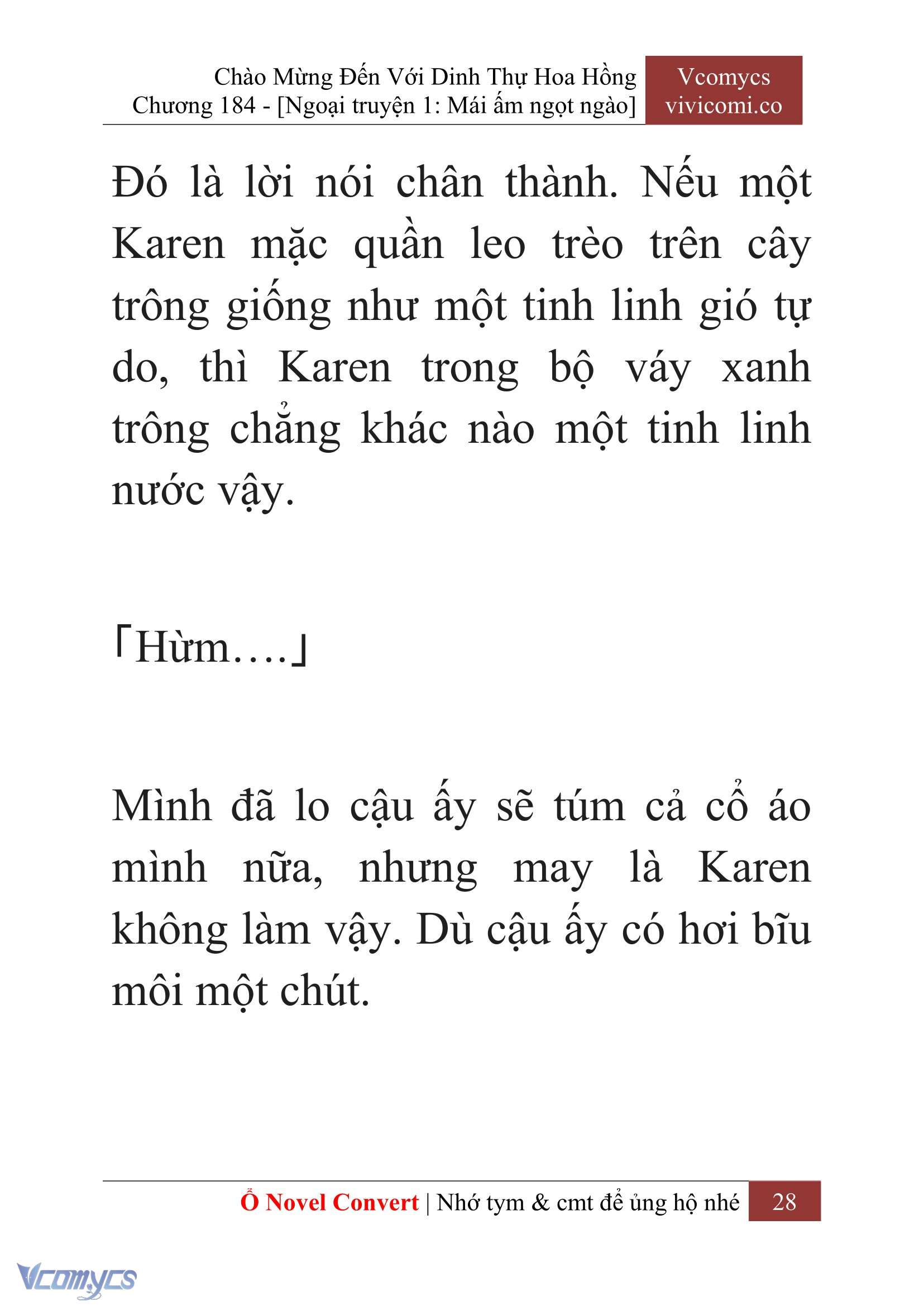 [Novel] Chào Mừng Đến Với Dinh Thự Hoa Hồng Chap 184 - Trang 2
