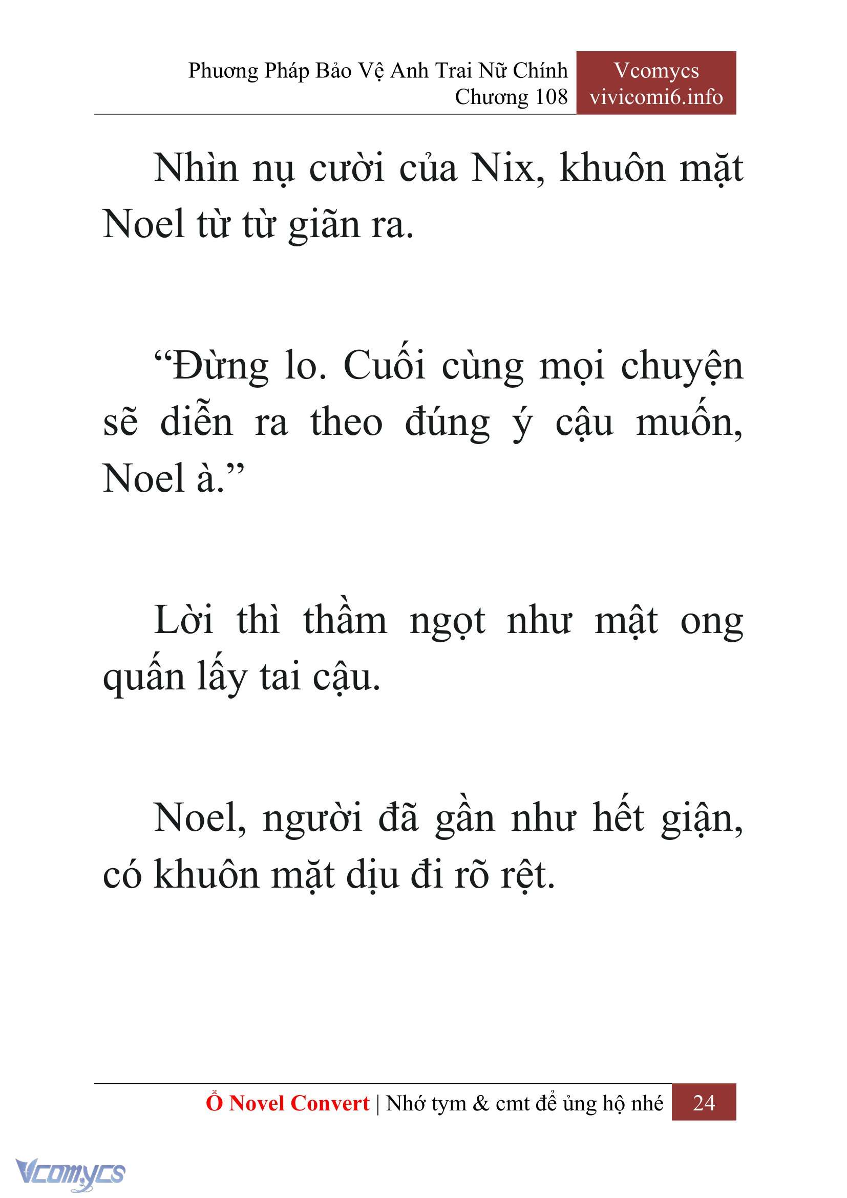 [Novel] Phương Pháp Bảo Vệ Anh Trai Nữ Chính Chap 108 - Trang 2