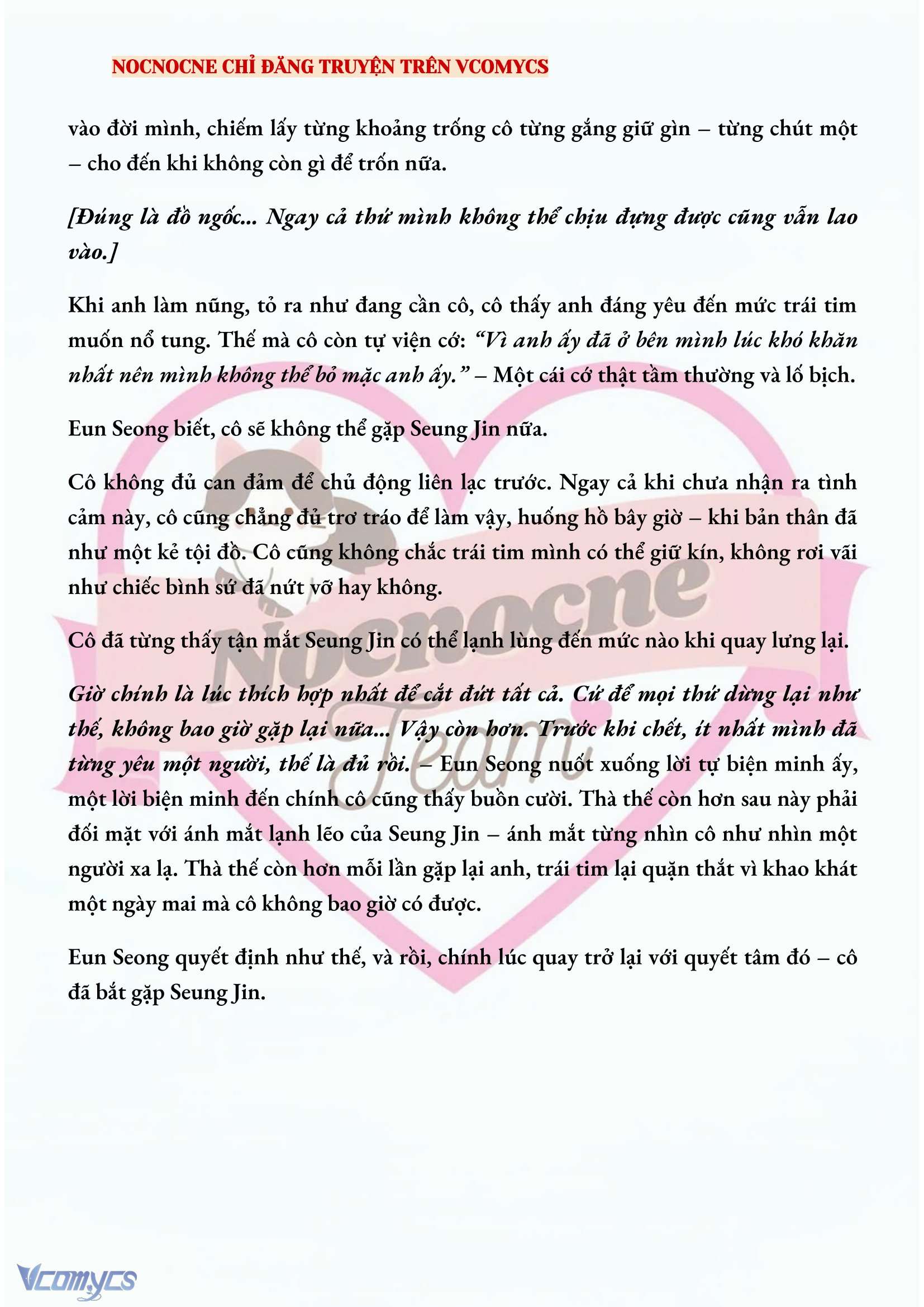 [NOVEL] CHÚNG TA KẾT THÚC VÀO MÙA THU Chap 43 - Trang 2