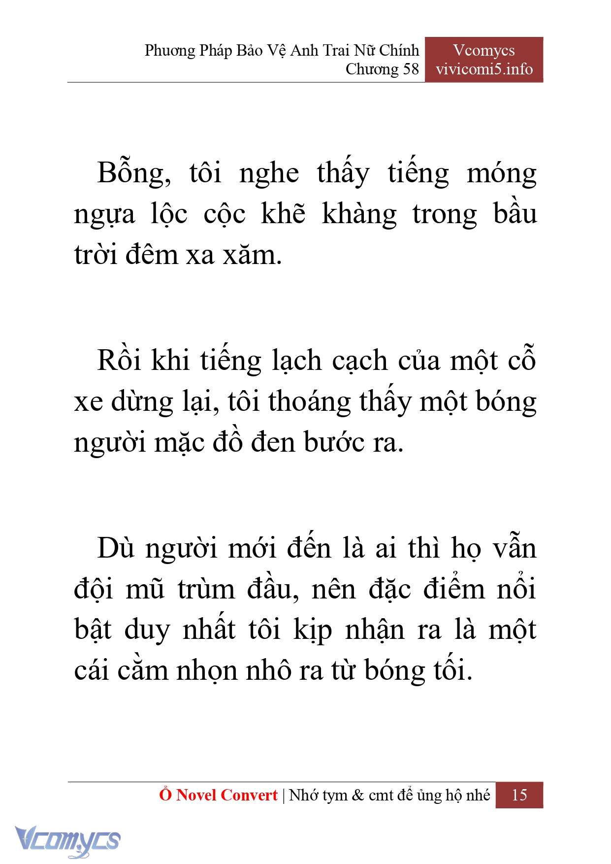 [Novel] Phương Pháp Bảo Vệ Anh Trai Nữ Chính Chap 58 - Trang 2