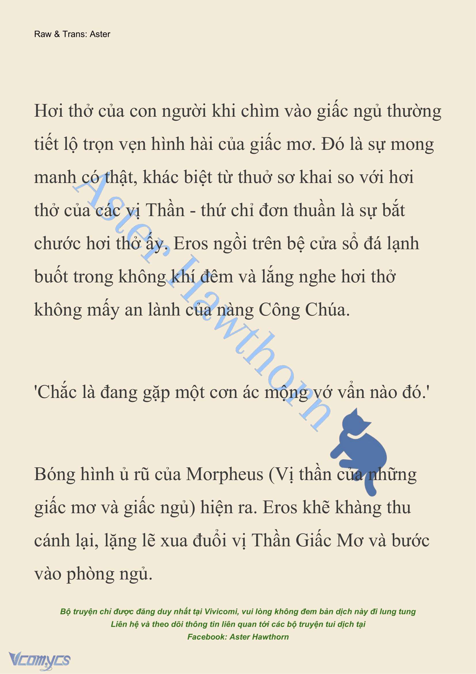 [NOVEL] Dành Cho Các Nữ Thần: Dành cho Psyche Chap 6 - Trang 2