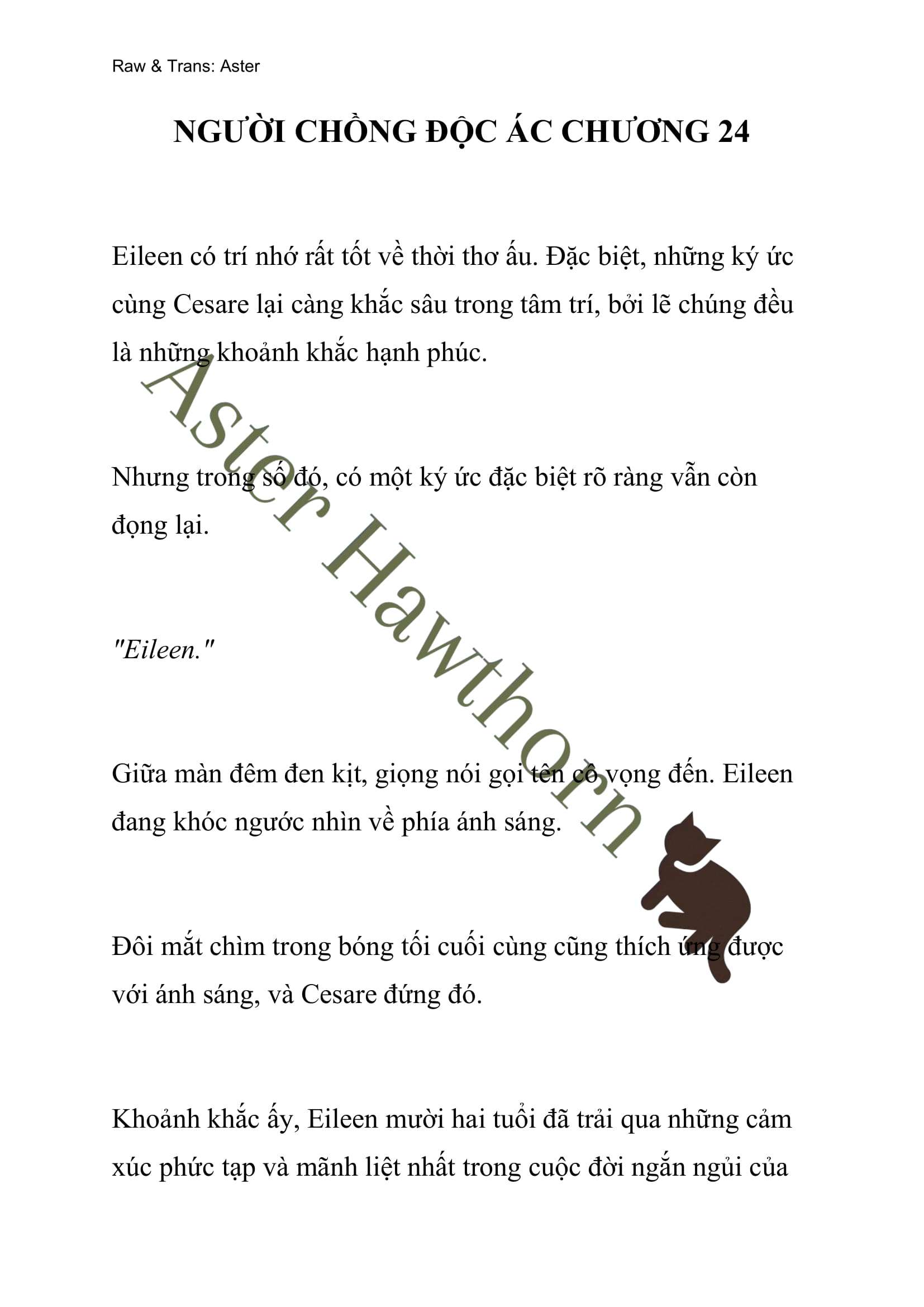 [NOVEL] Người Chồng Độc Ác Chap 24 - Trang 2