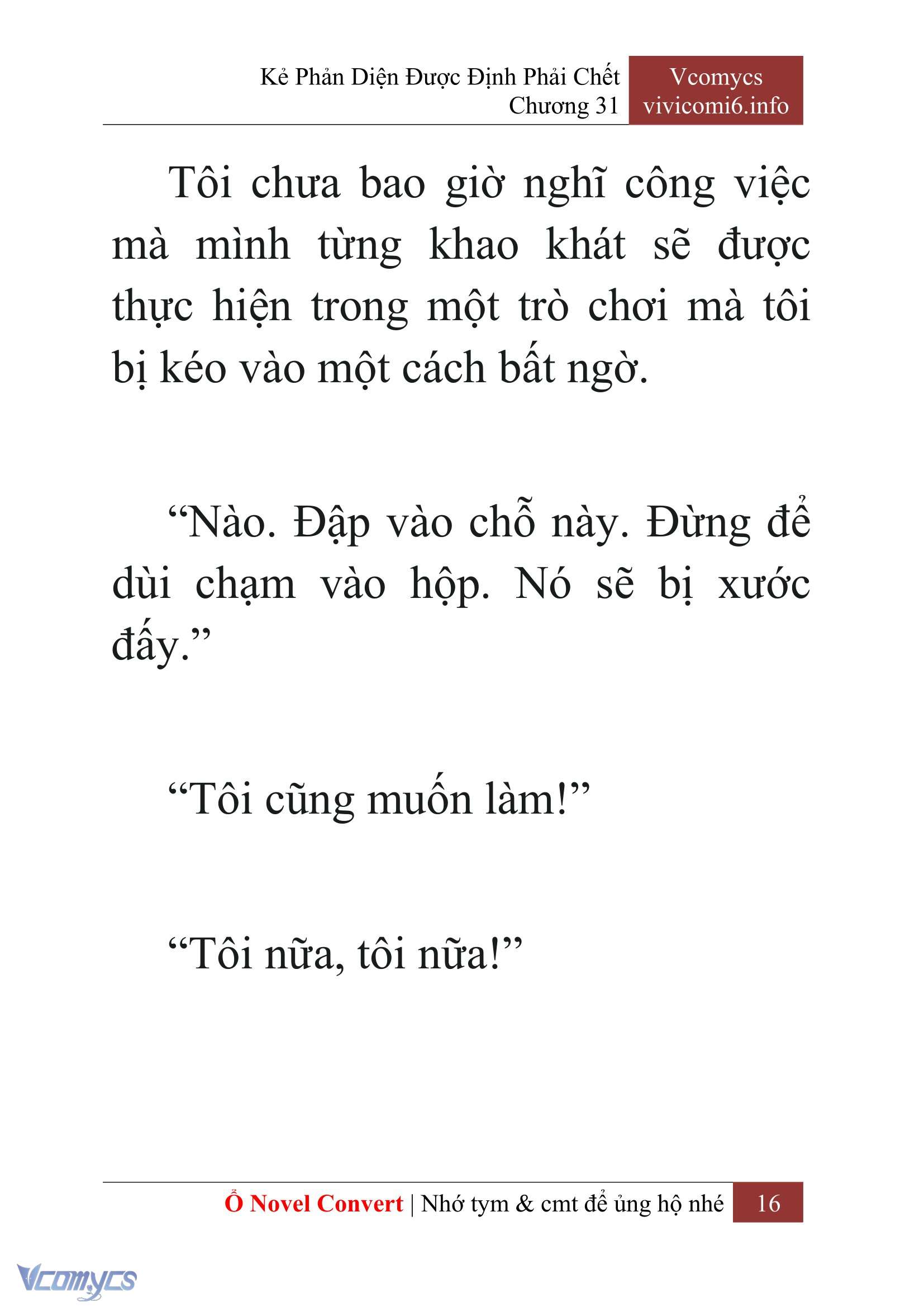 [Novel] Kẻ Phản Diện Được Định Phải Chết Chap 31 - Trang 2