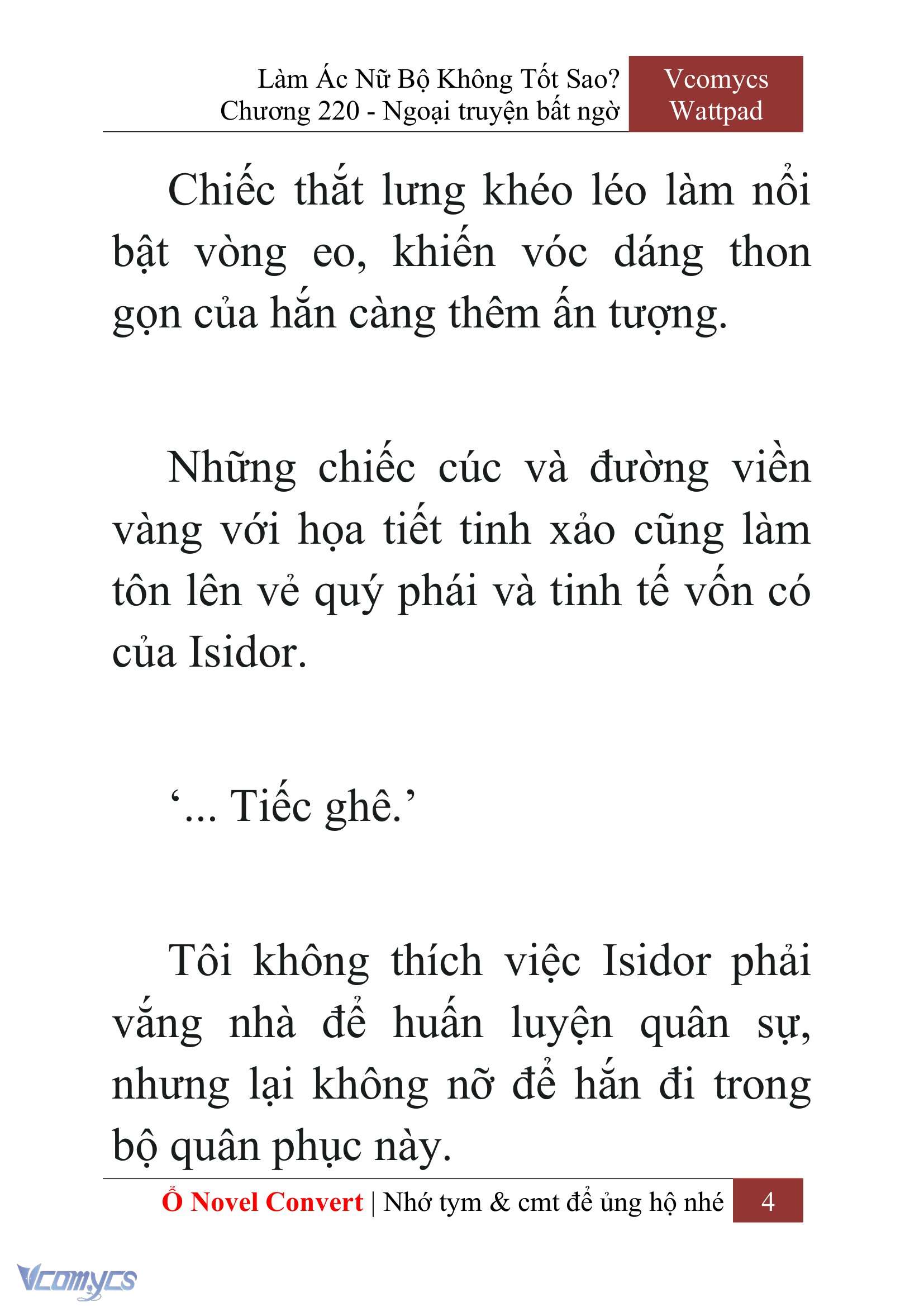 [Novel] Làm Ác Nữ Bộ Không Tốt Sao? Chap 220 - Trang 2