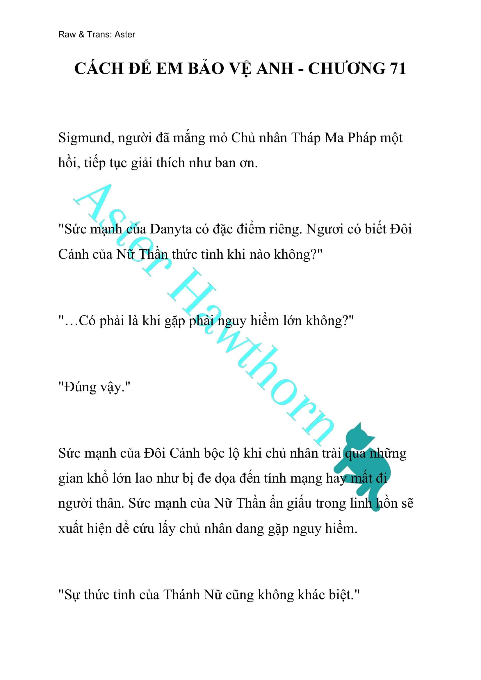 [NOVEL] Cách Để Em Bảo Vệ Anh Chap 71 - Trang 2