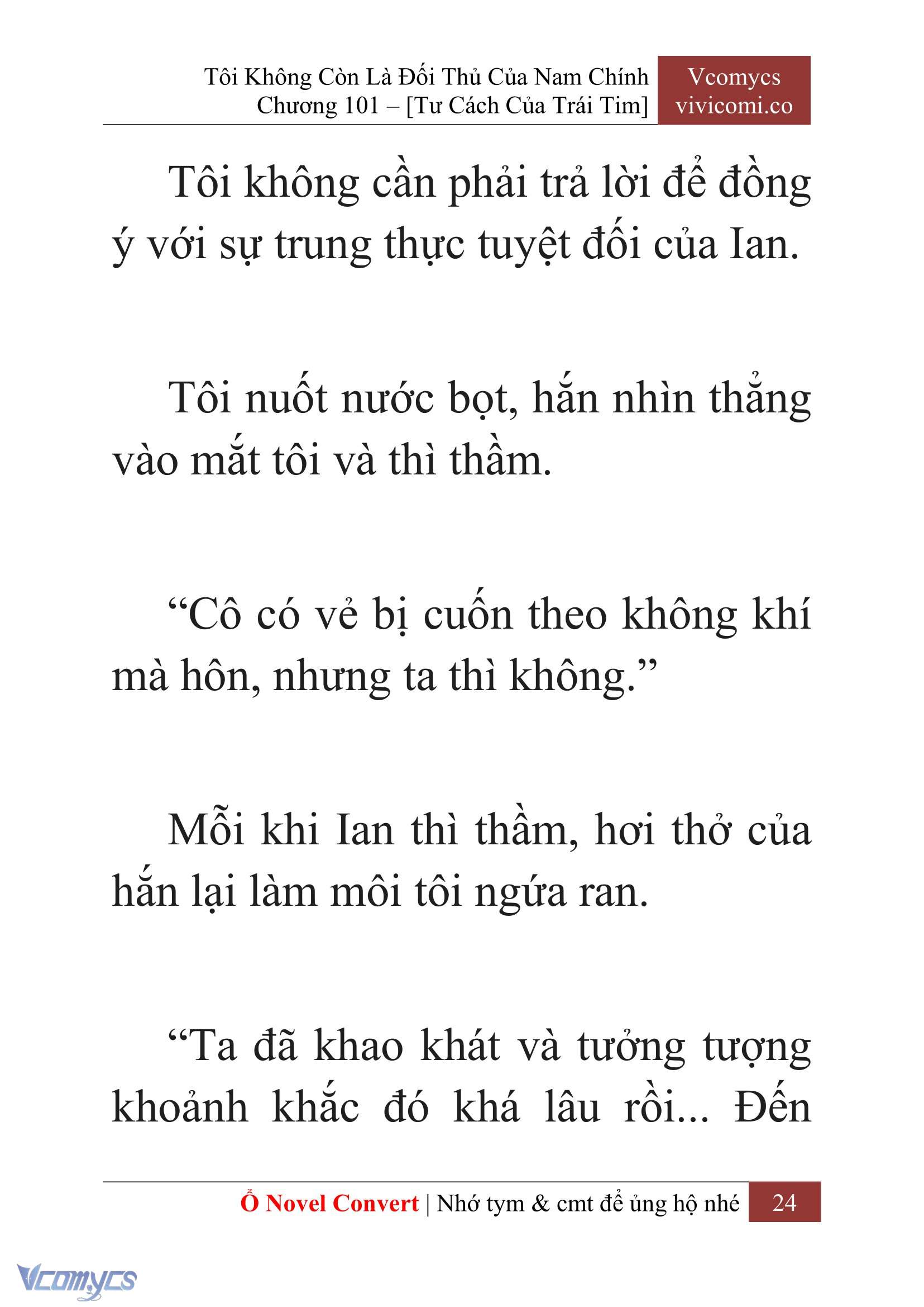 [Novel] Tôi Không Còn Là Đối Thủ Của Nam Chính Chap 101 - Trang 2