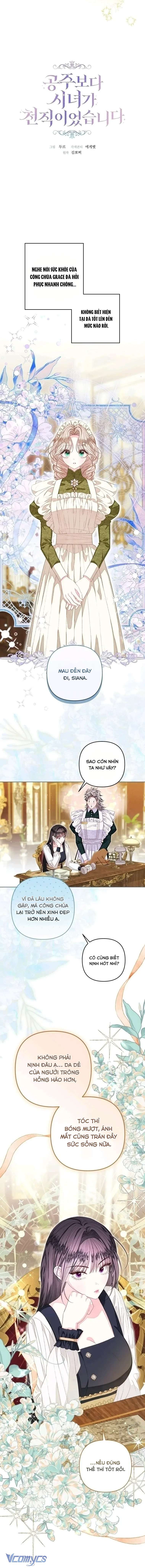 Trở Thành Hầu Gái Còn Hơn Làm Công Chúa Chap 46 - Trang 3